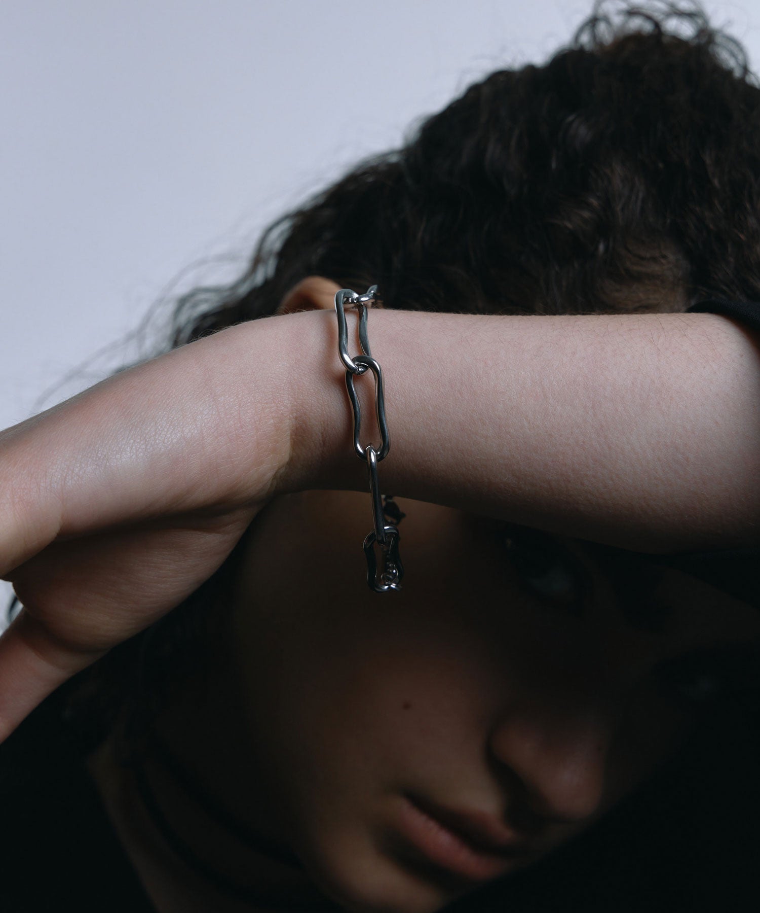 [Silver]Gord Chain Bracelet