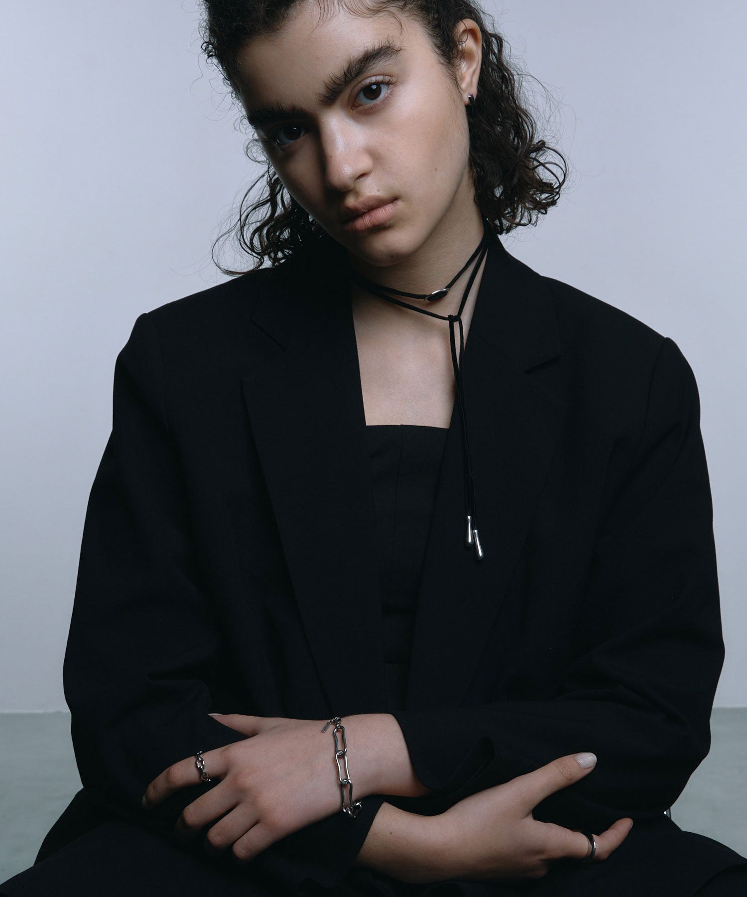 [Silver]Gord Chain Bracelet