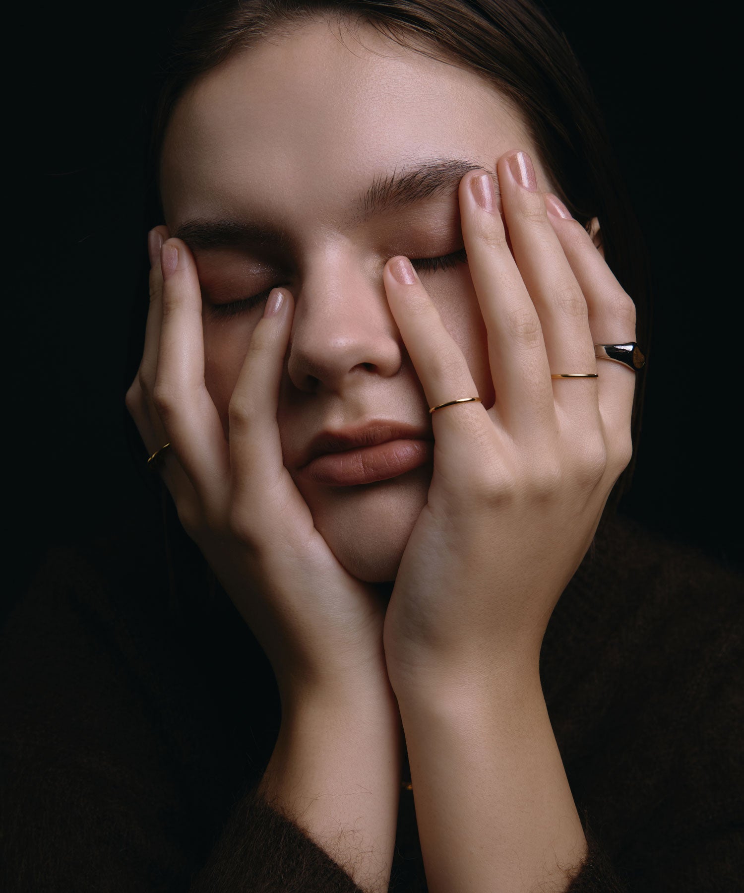 [ゴールド]ヒドゥンハートシグネットリング