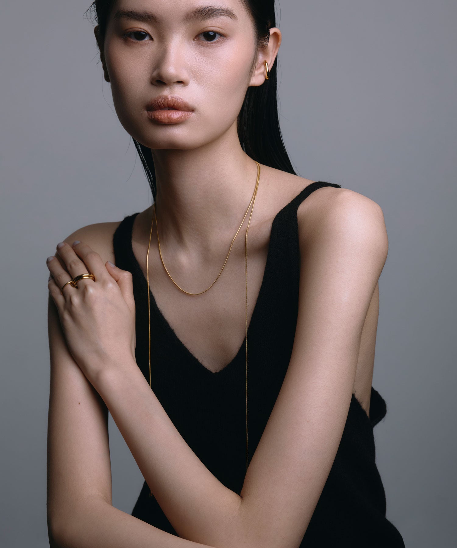 【展覽產品（預定三月底出貨】[金] 套索掉落長項圈