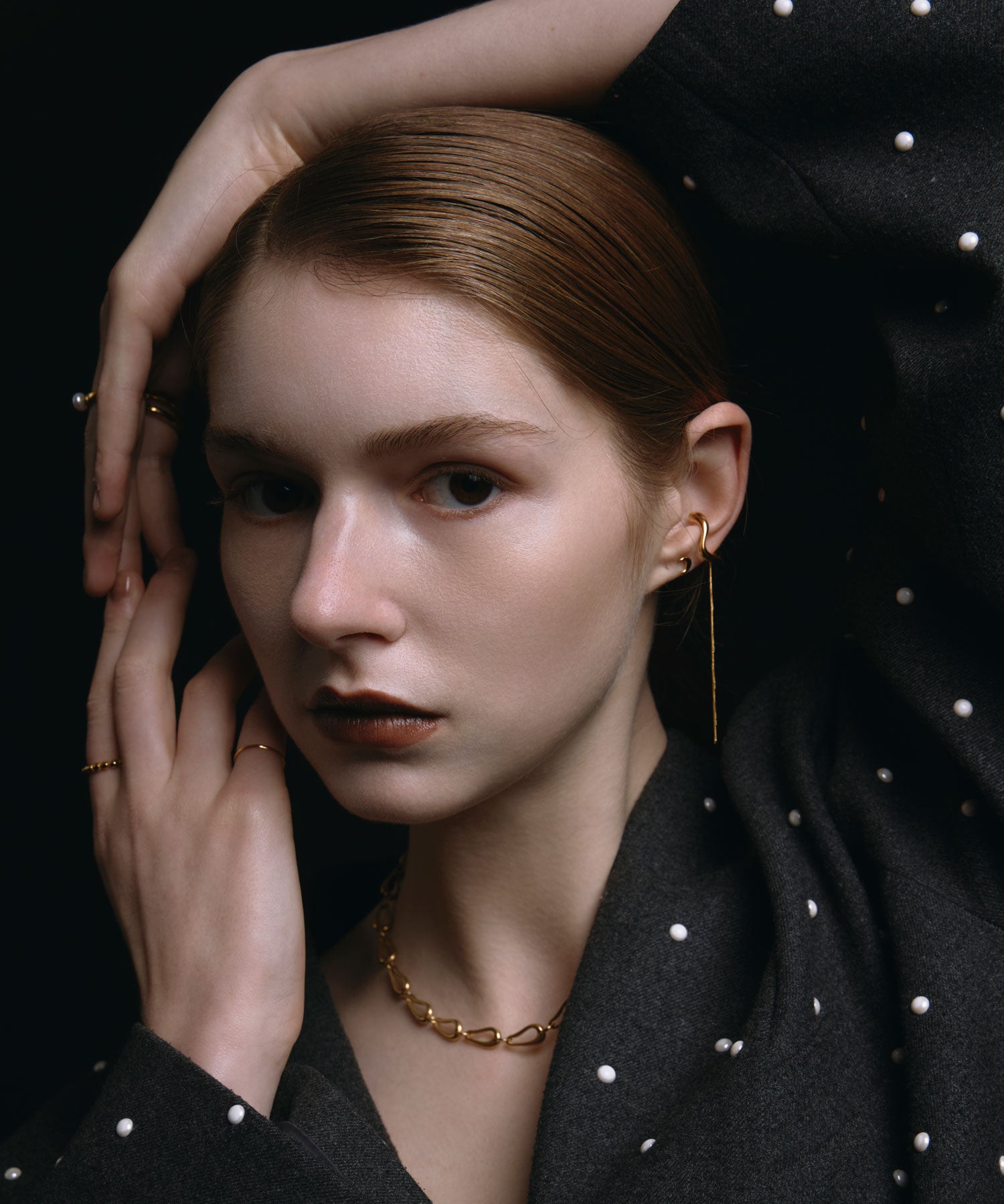 [ゴールド]リルトイヤーカフ