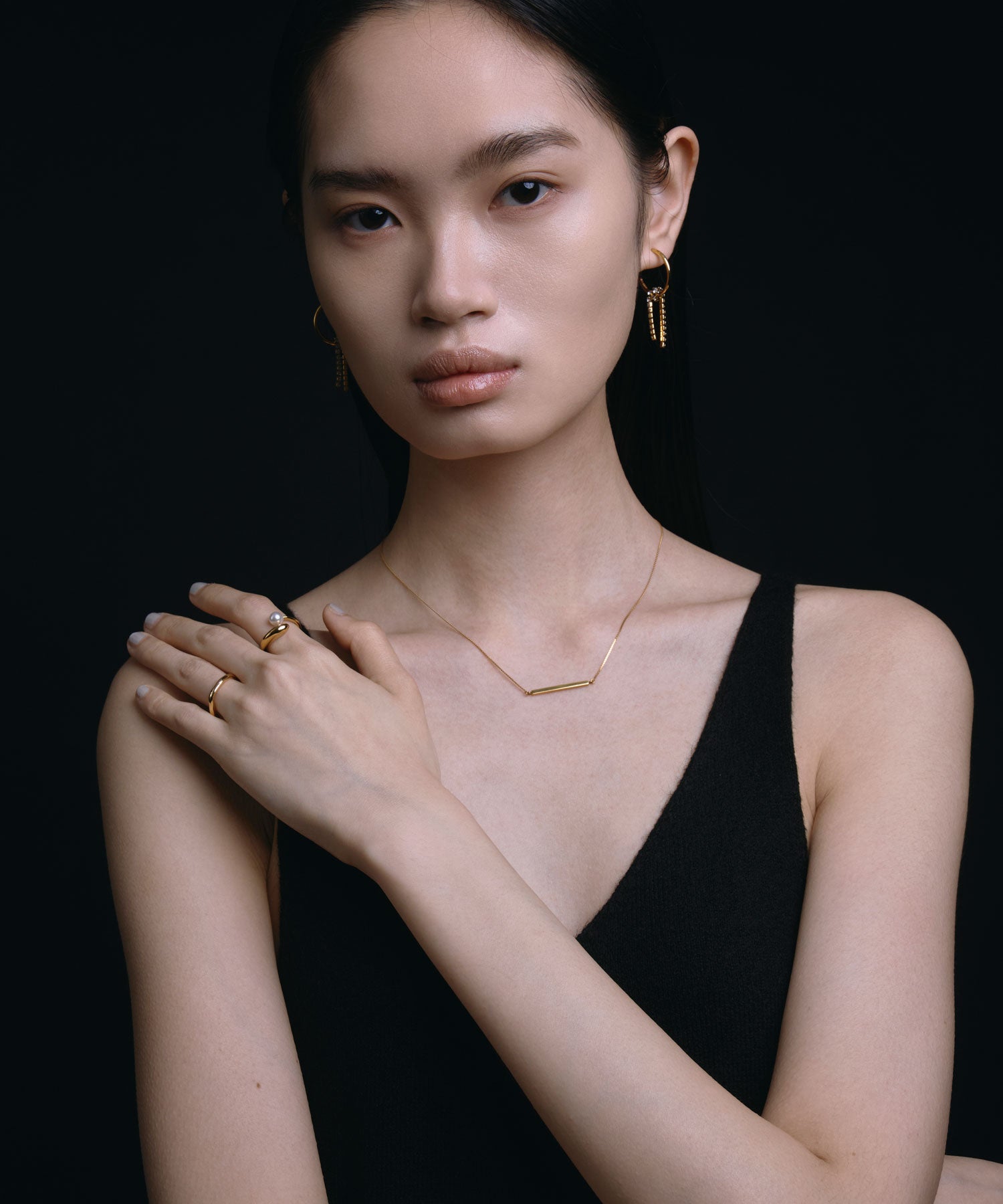 [ゴールド]リキッドメタルリング