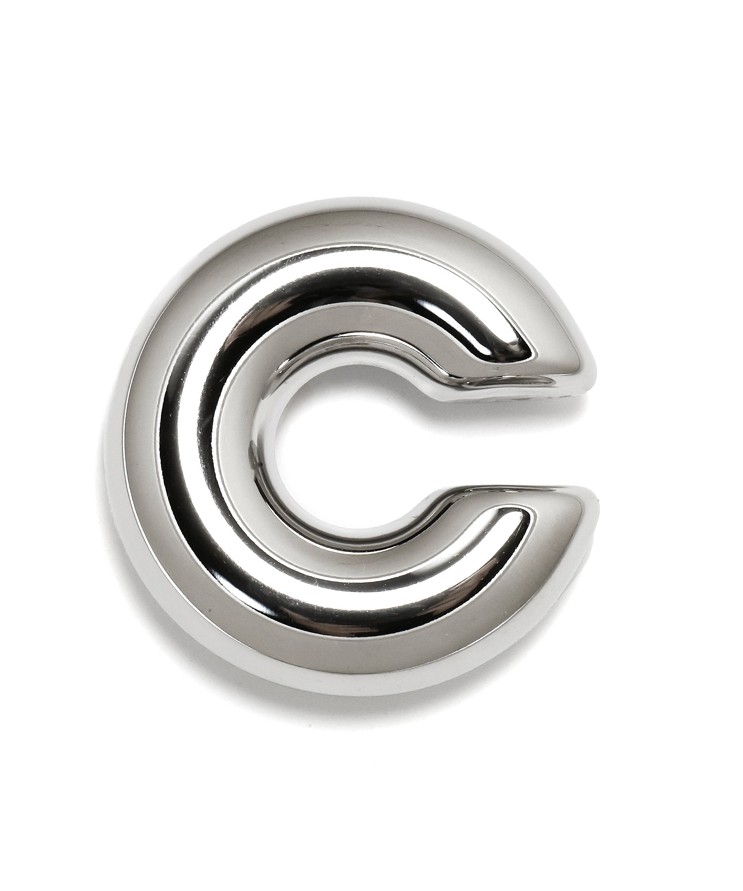 FABULOS SOUNDS wagamama 別注 ボタンイヤリング　シルバー FABULOS SOUNDS wagamama 別注 ボタンイヤリング シルバー