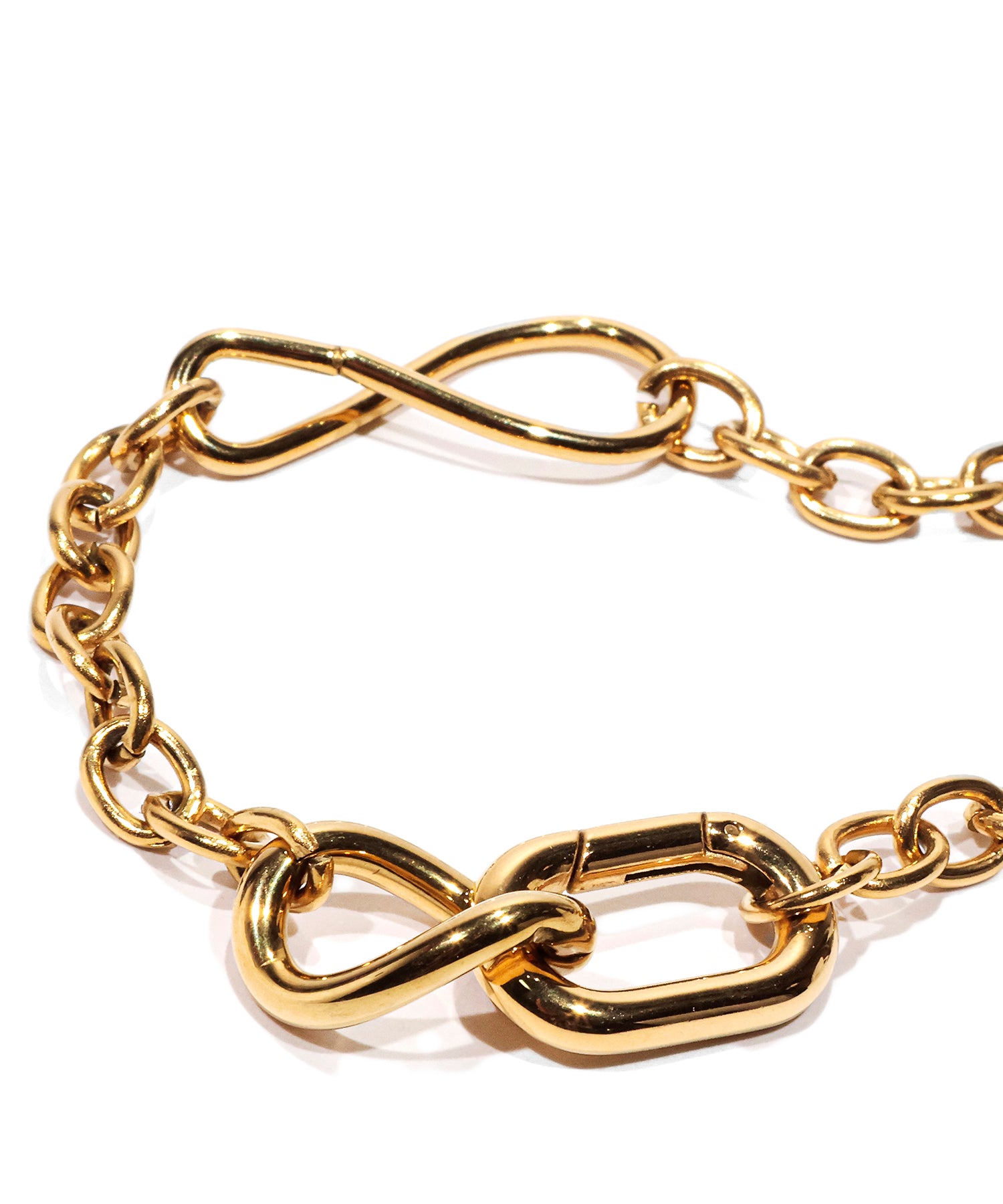 [Gold] Carabiner Necklace