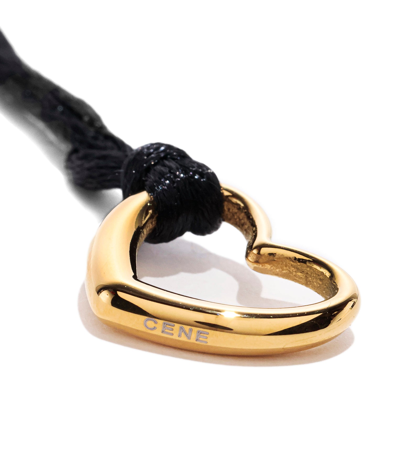 [Gold] Multi-way Heart Cord Necklace