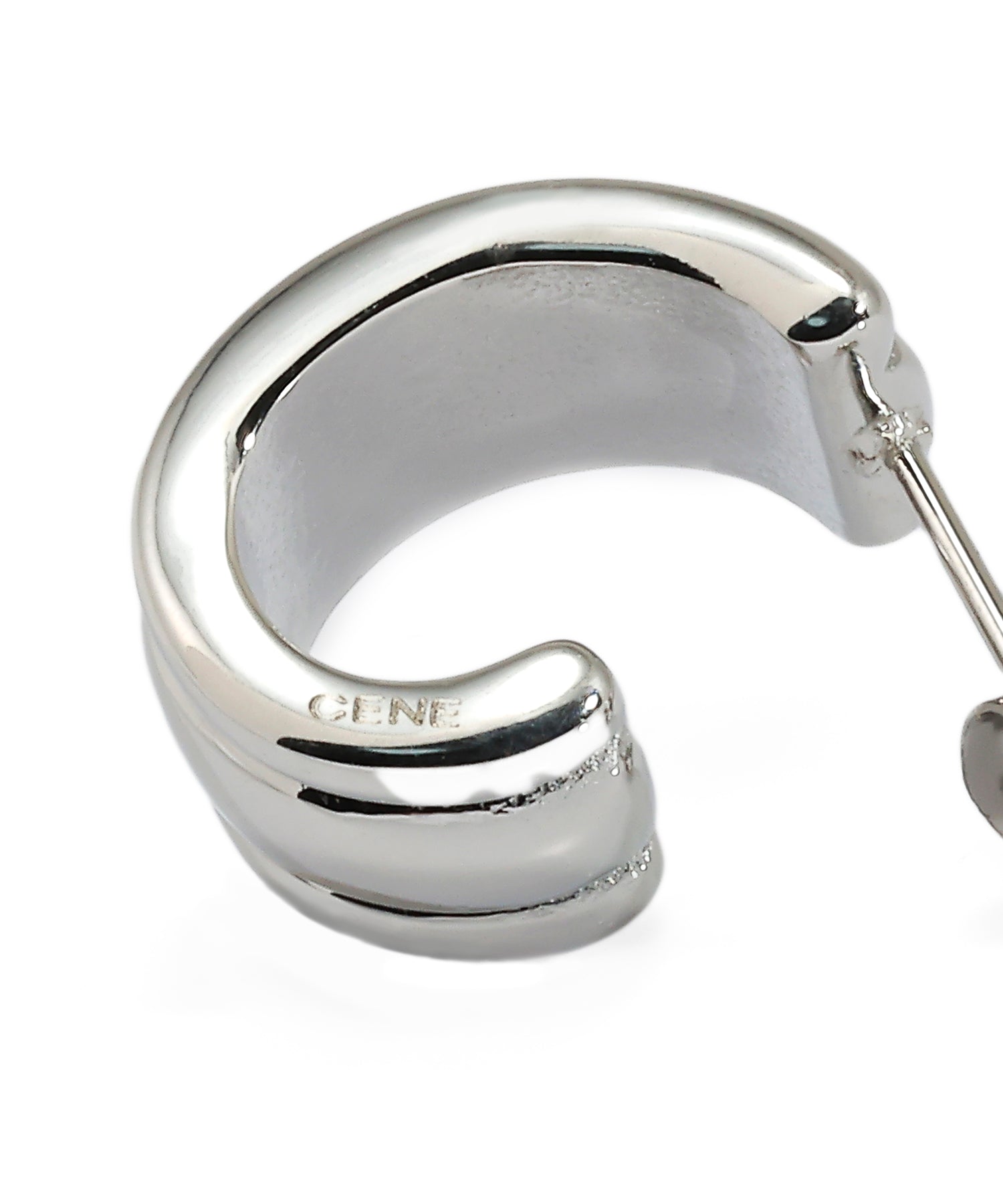 [Silver] Triple Line Earrings