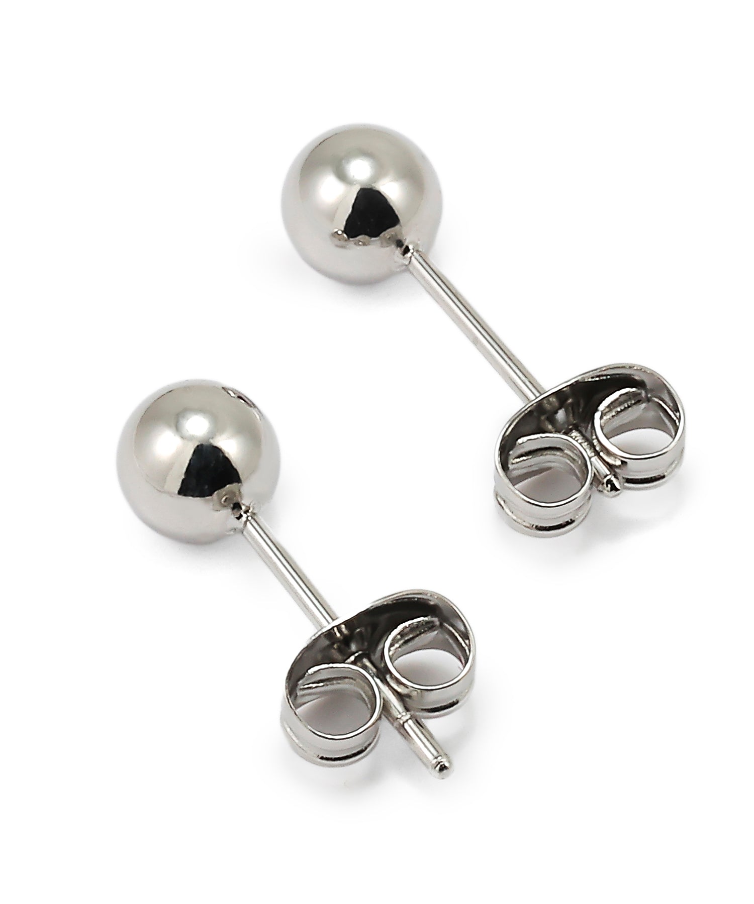 [Silver] Pinball earrings (medium)