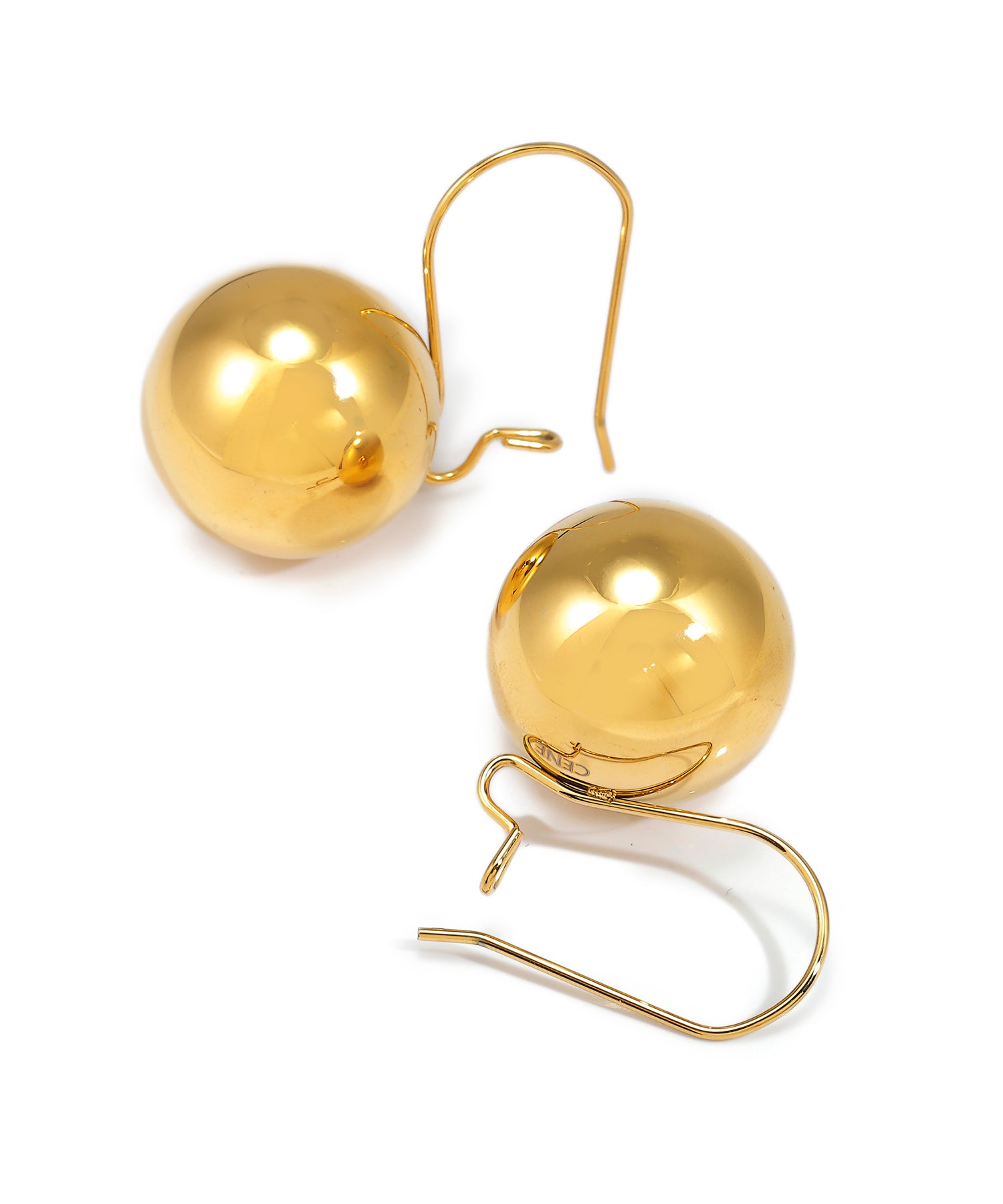 [ゴールド]ボールフックピアス
