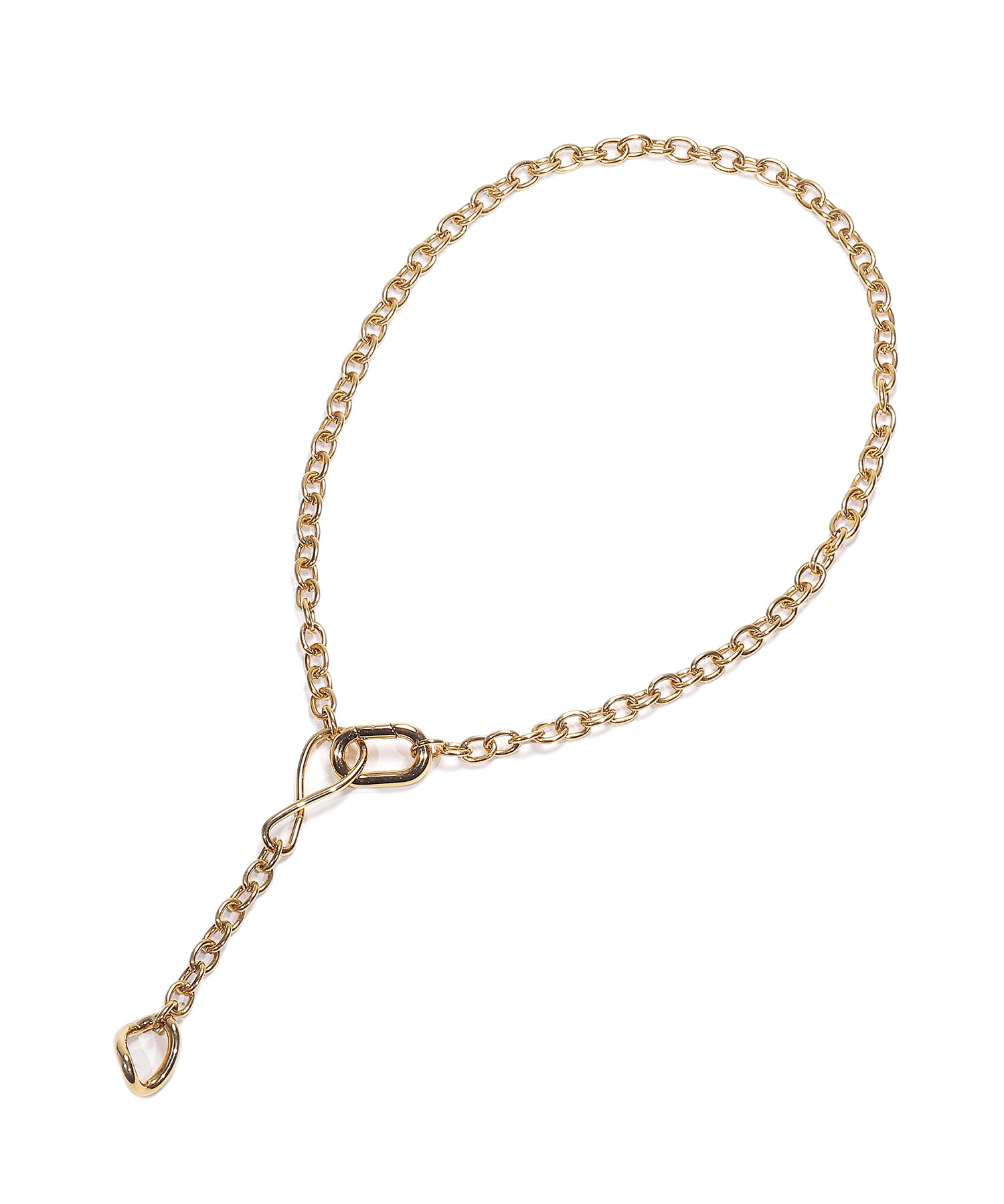 [Gold] Carabiner Necklace