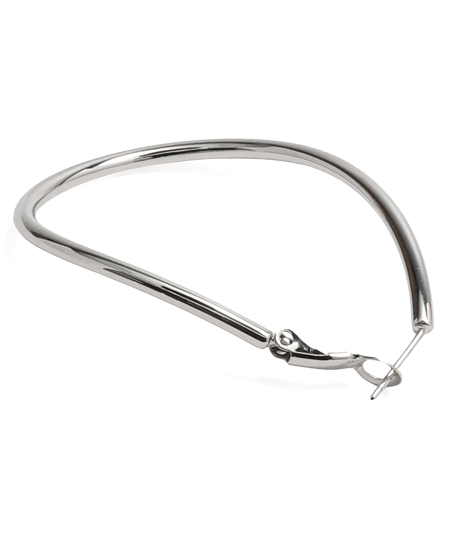[Silver] Big Drop Earrings