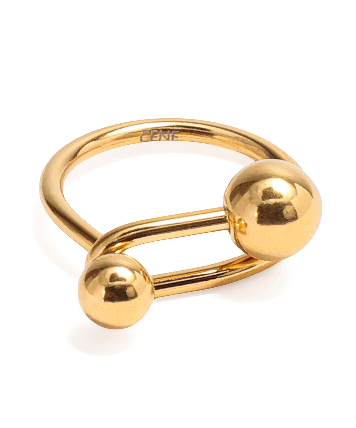 [Gold] Ball Hook Ring