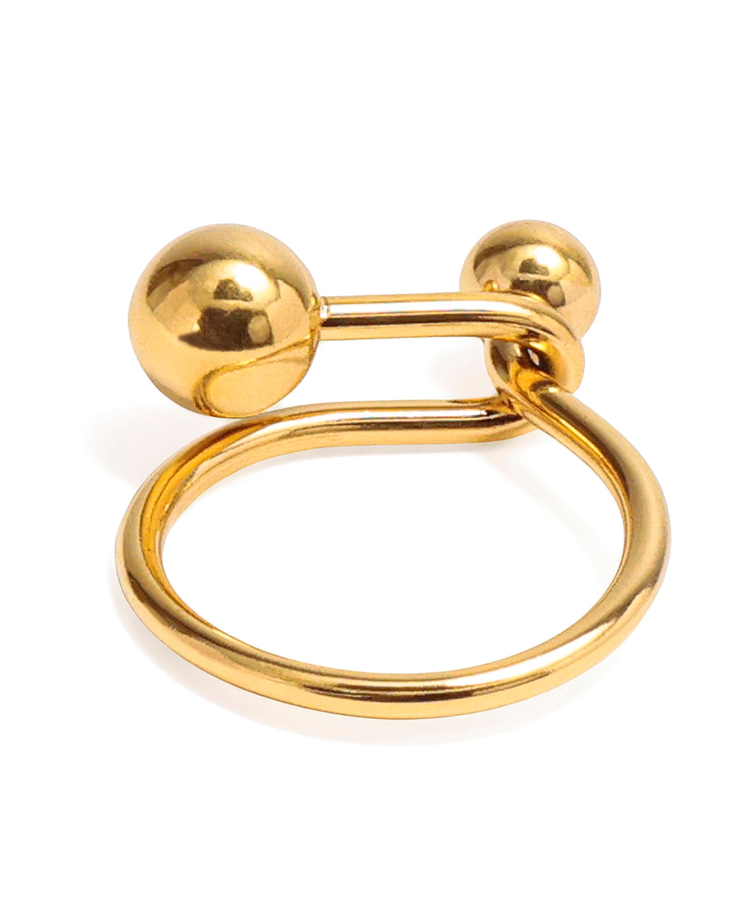 [Gold] Ball Hook Ring
