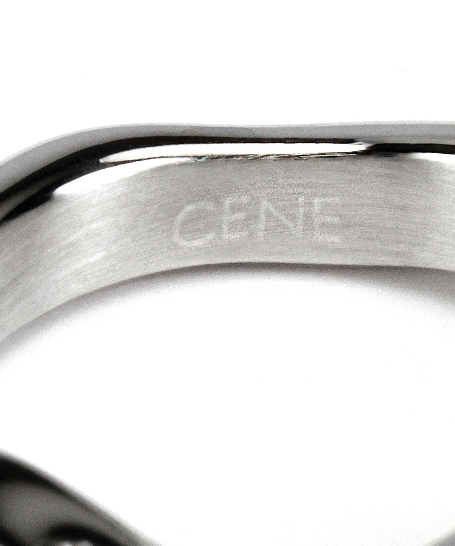 [Silver] Lock Ribbon Ring