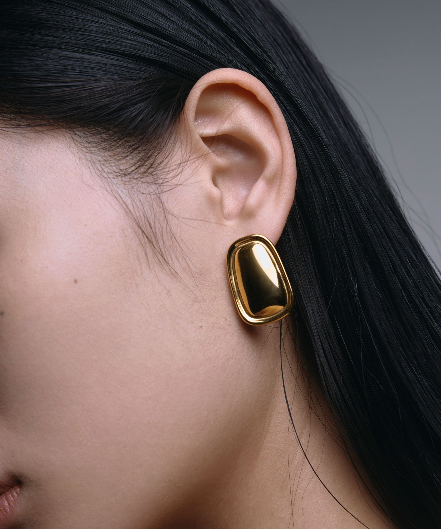[Gold] Mirror Earrings