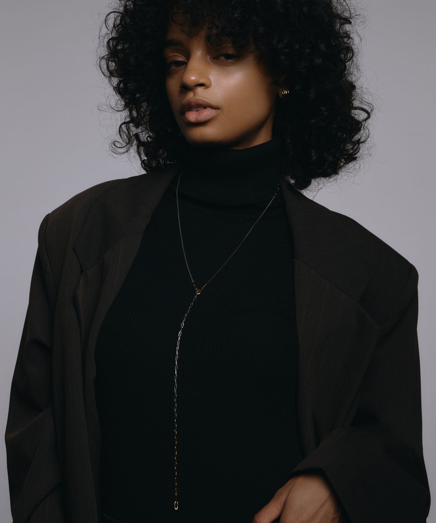 [ミックス]ミックスチェーンラリエット