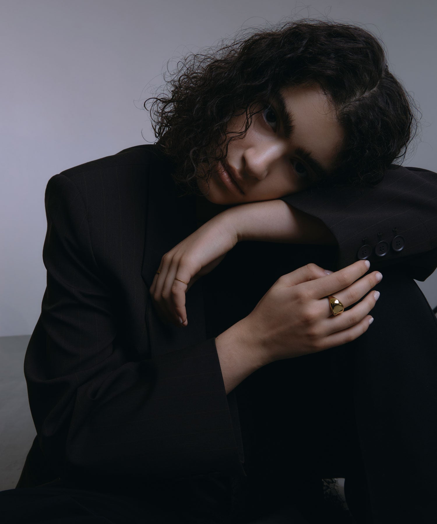 [ゴールド]モールドボリュームリング