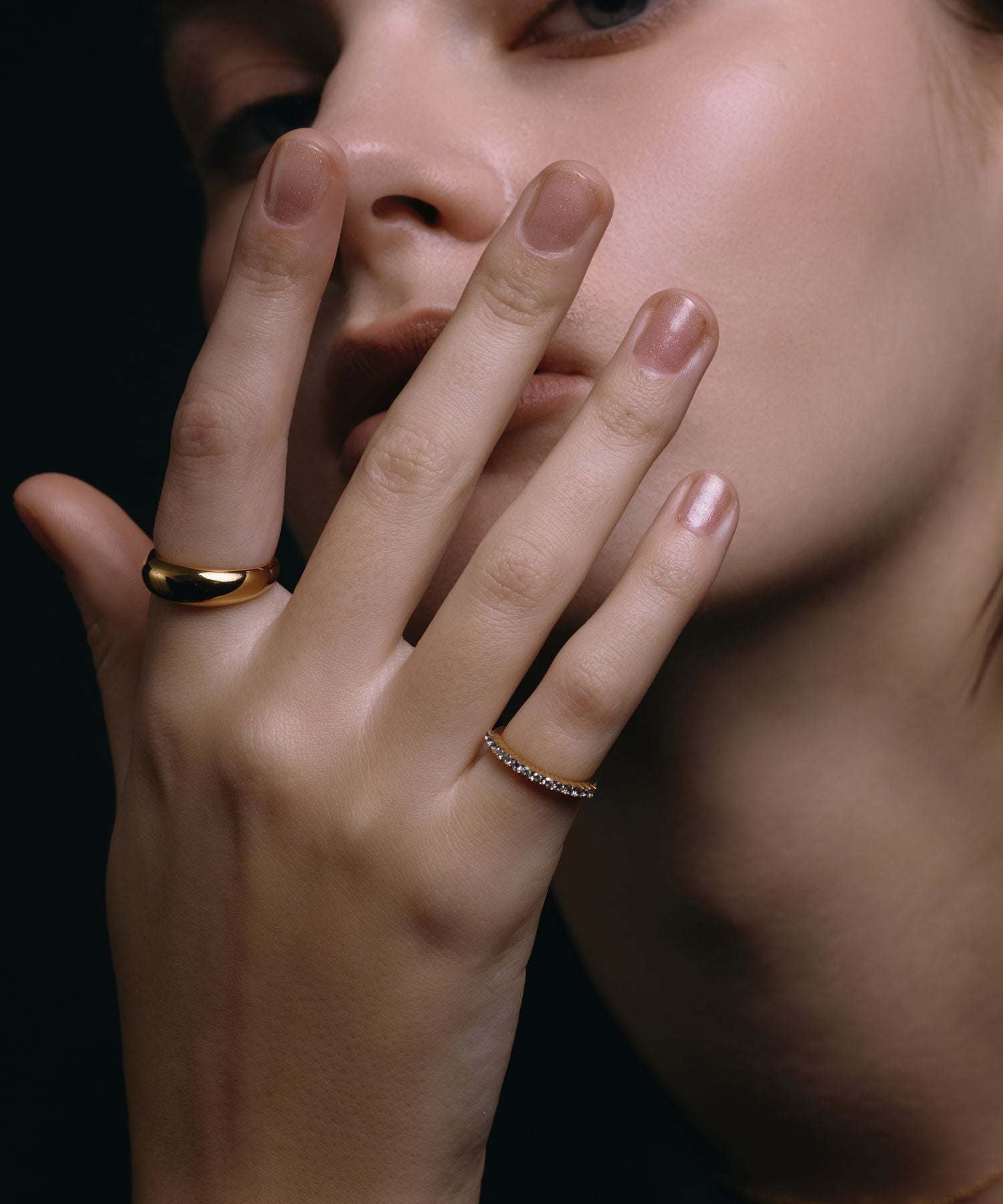 [Gold] Moon Ring
