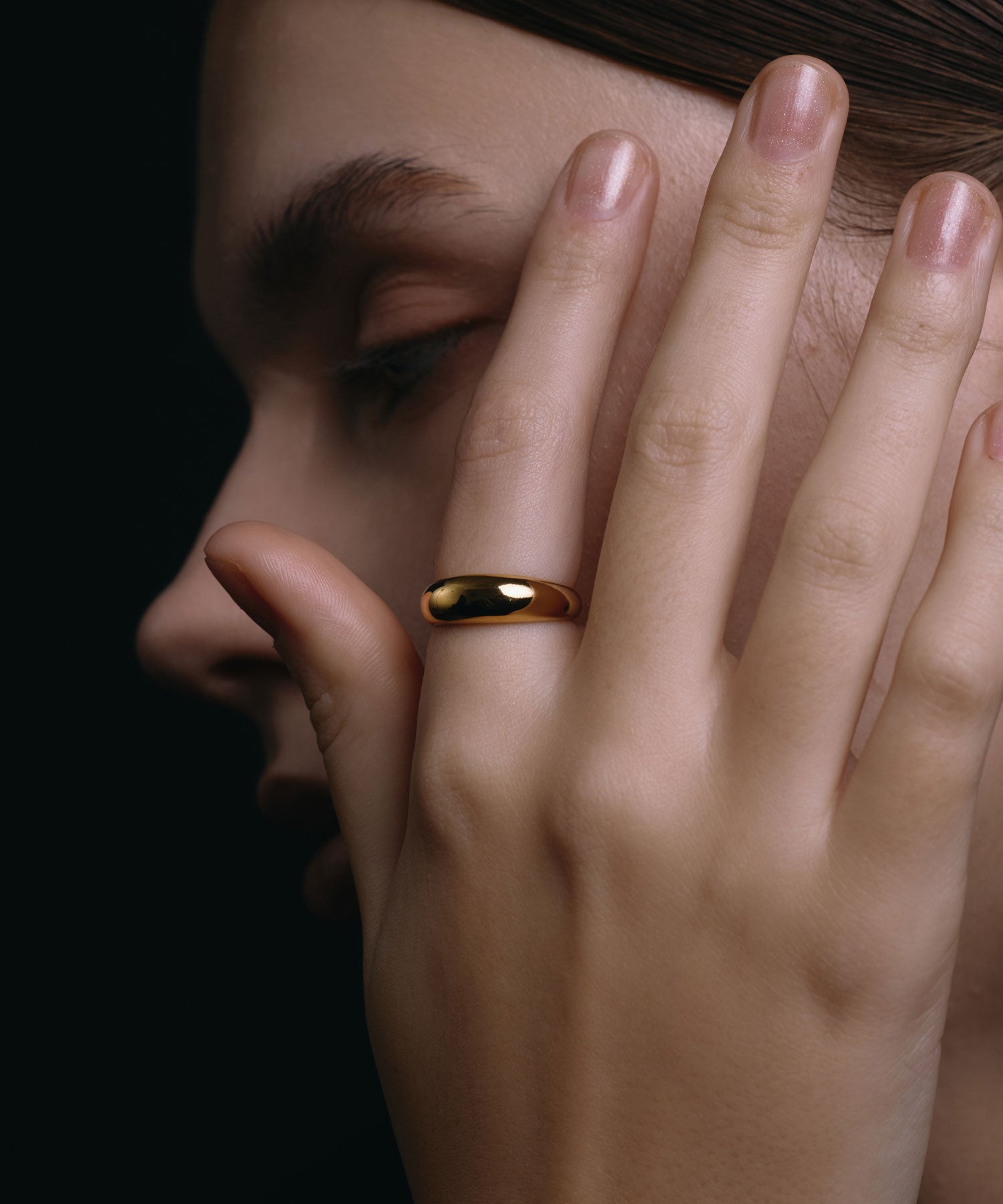 [Gold] Moon Ring