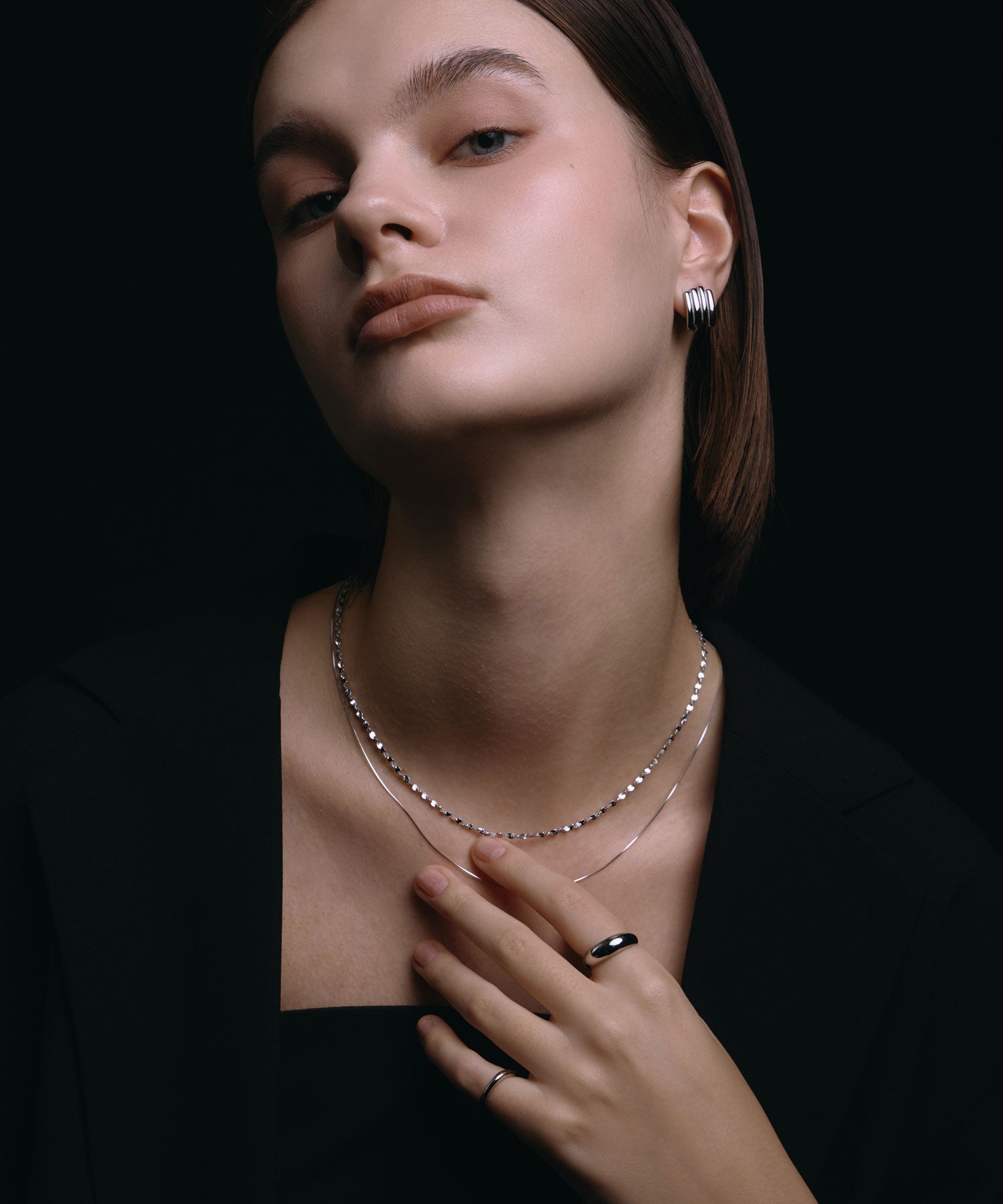 [银色]月亮戒指