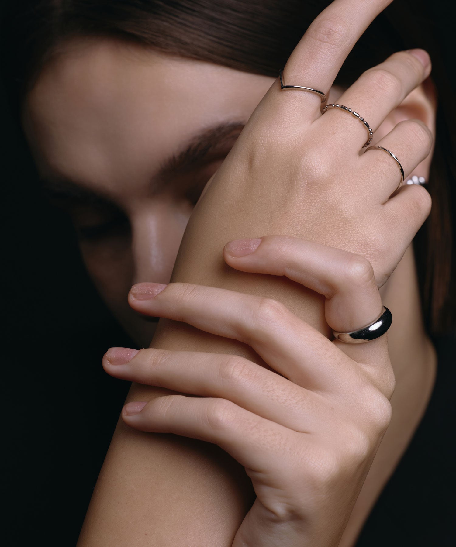 [银色]月亮戒指