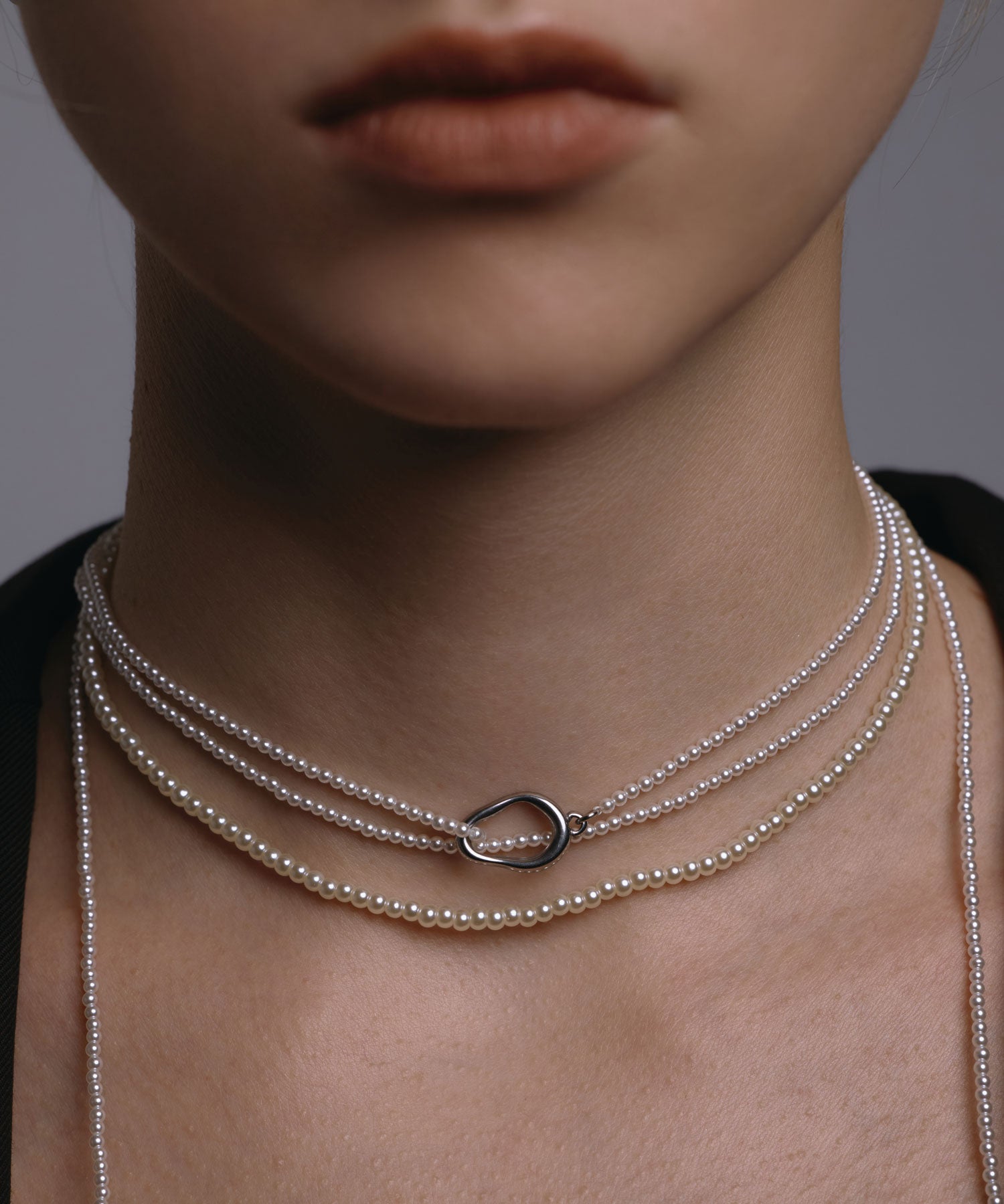 予約販売(2月中旬発送予定)】[シルバー]マルチウェイロングパール