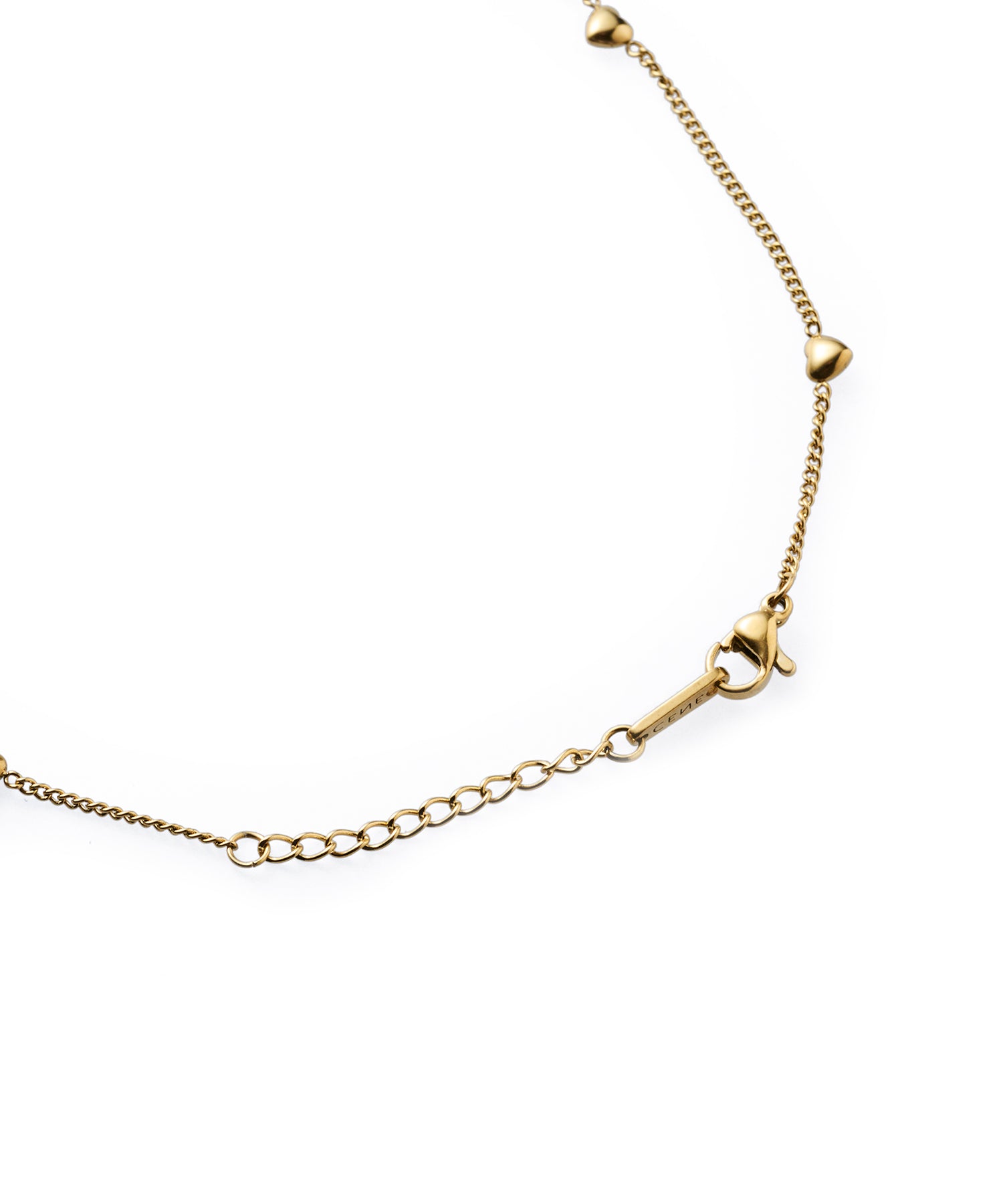 [Gold] Heart Chain Necklace