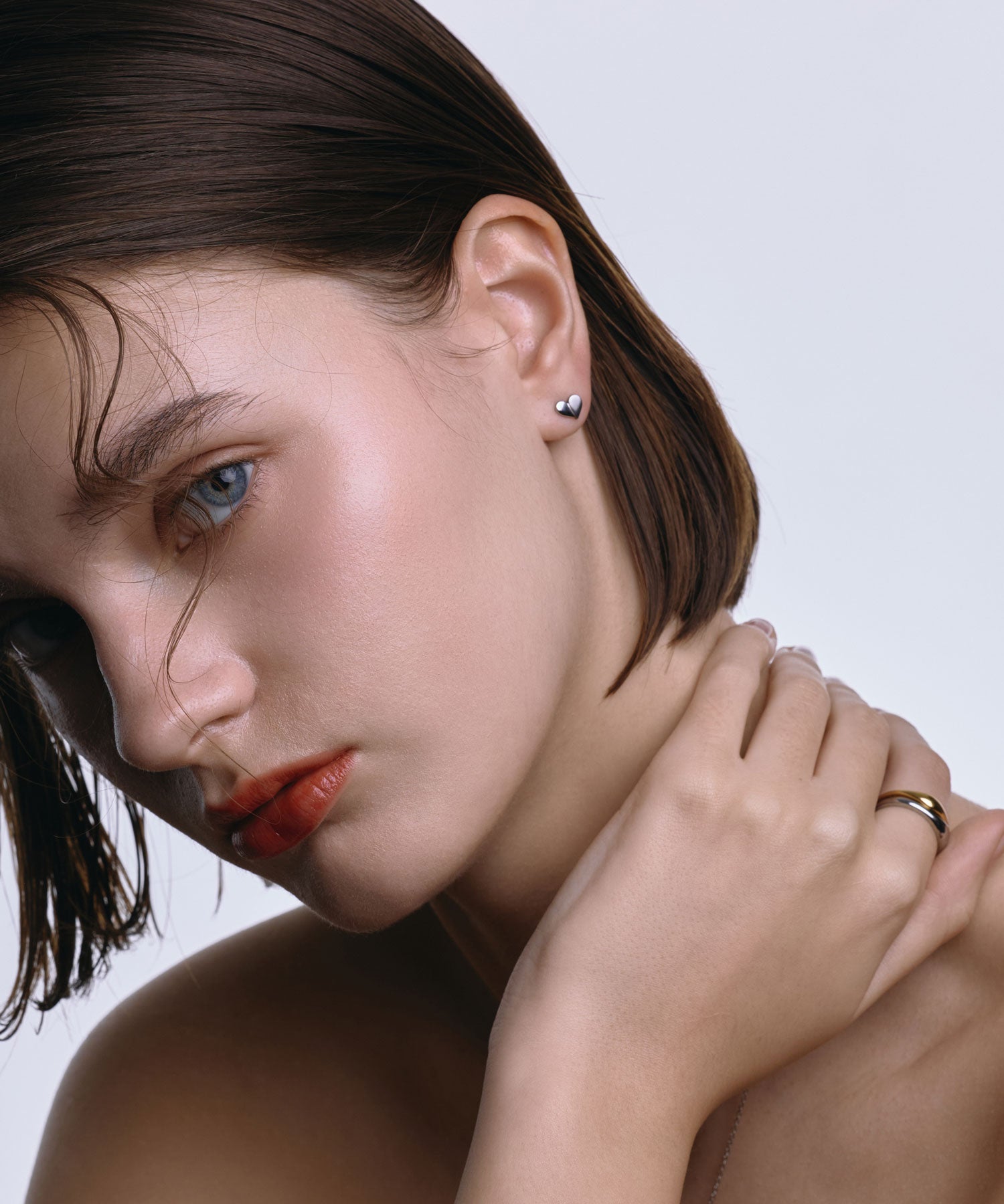 [シルバー]オーバーラップリング