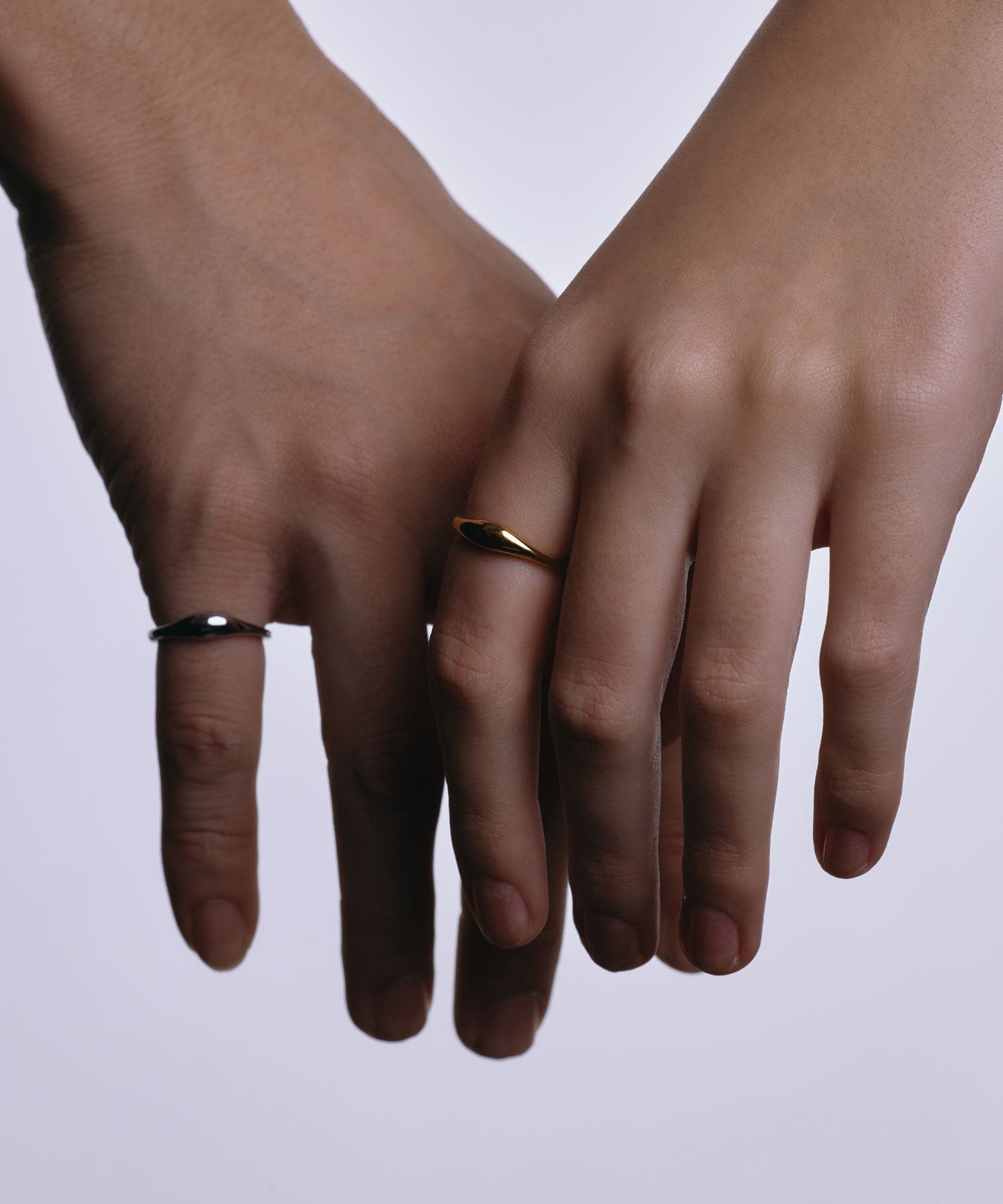 [シルバー]オーバーラップリング