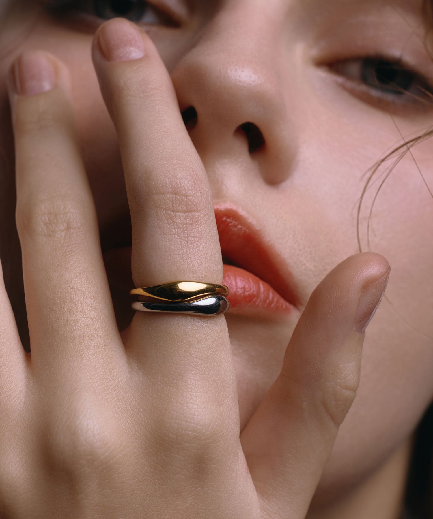 [ゴールド]オーバーラップリング