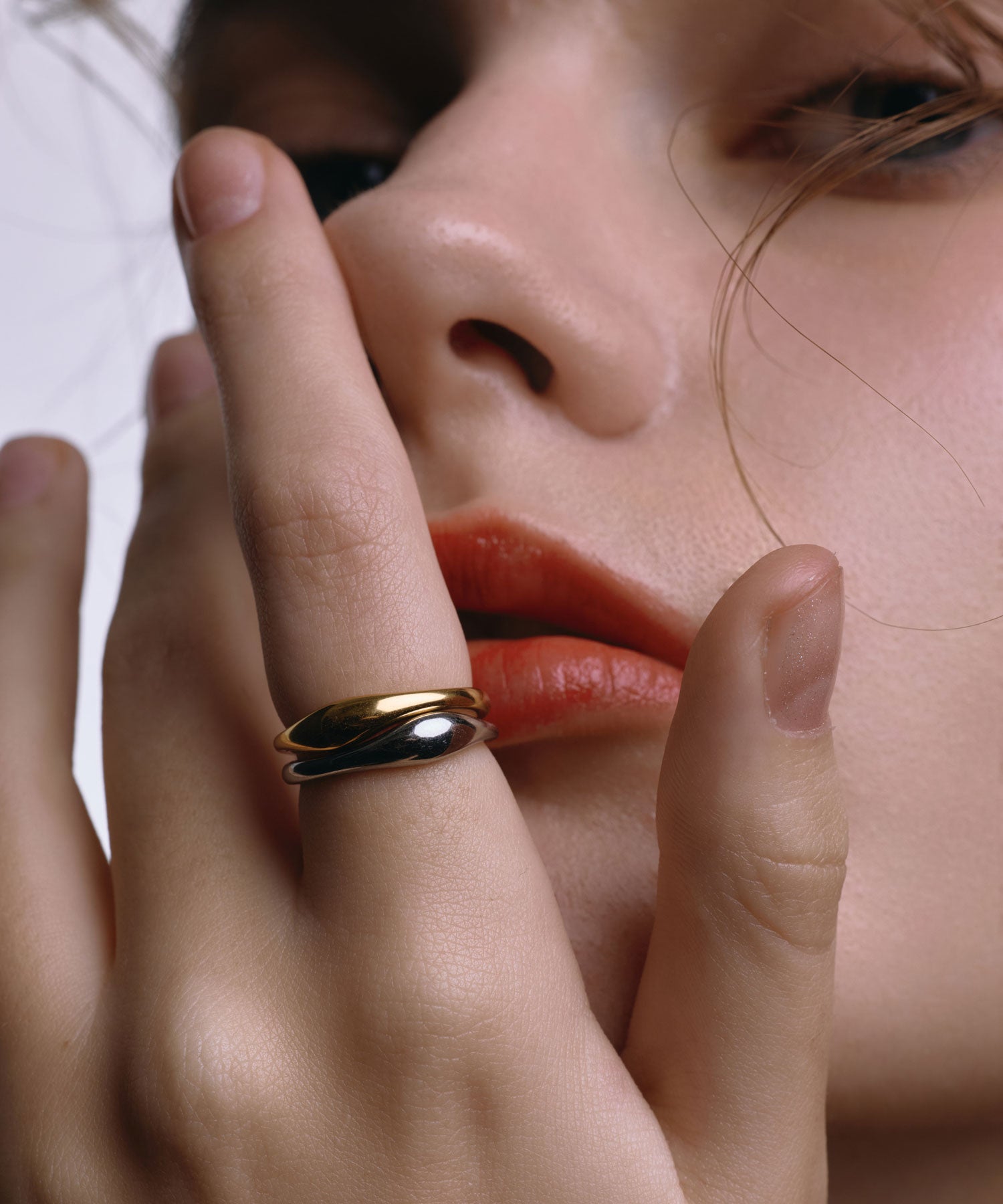 [ゴールド]オーバーラップリング