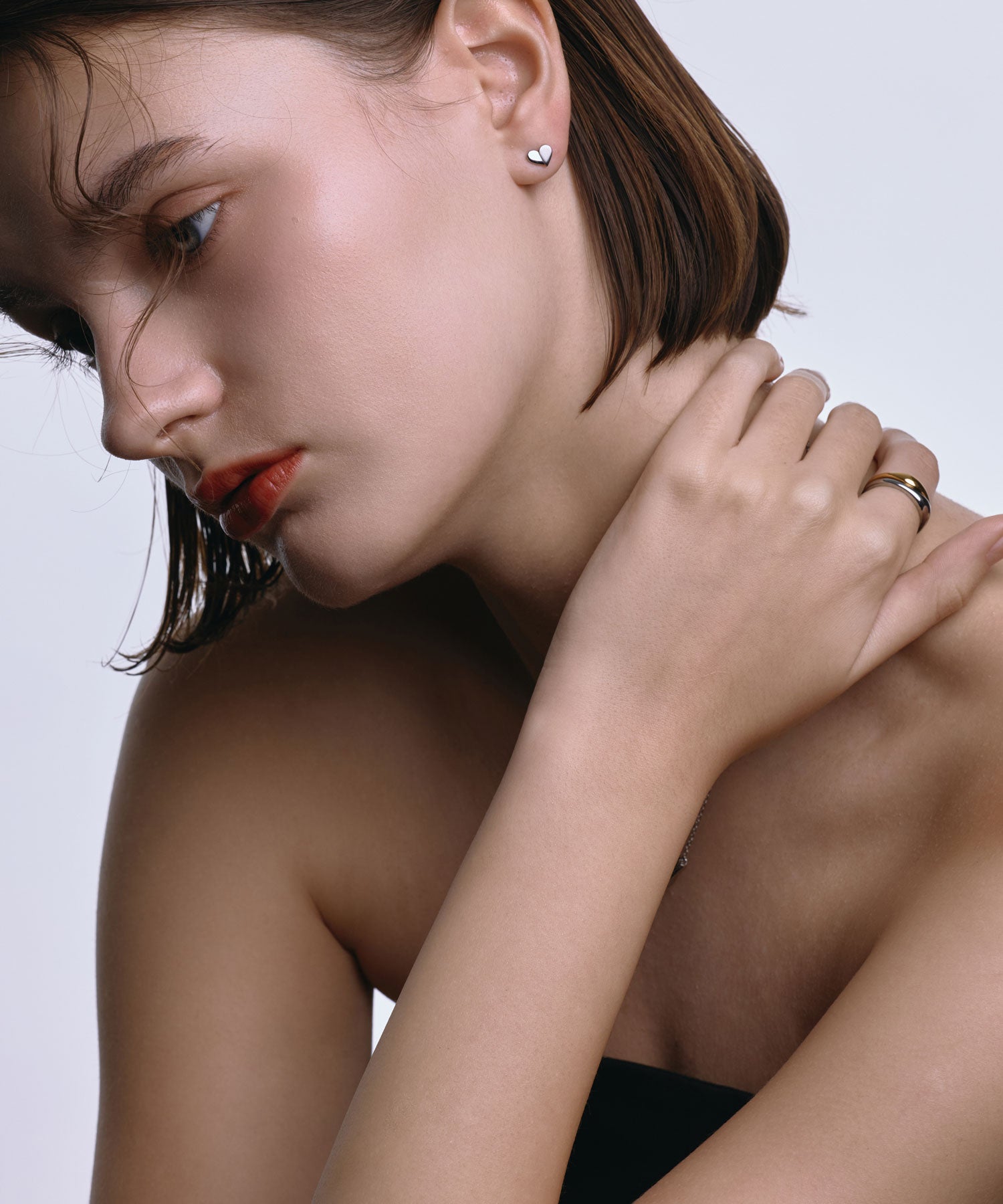 [シルバー]オーバーラップリング