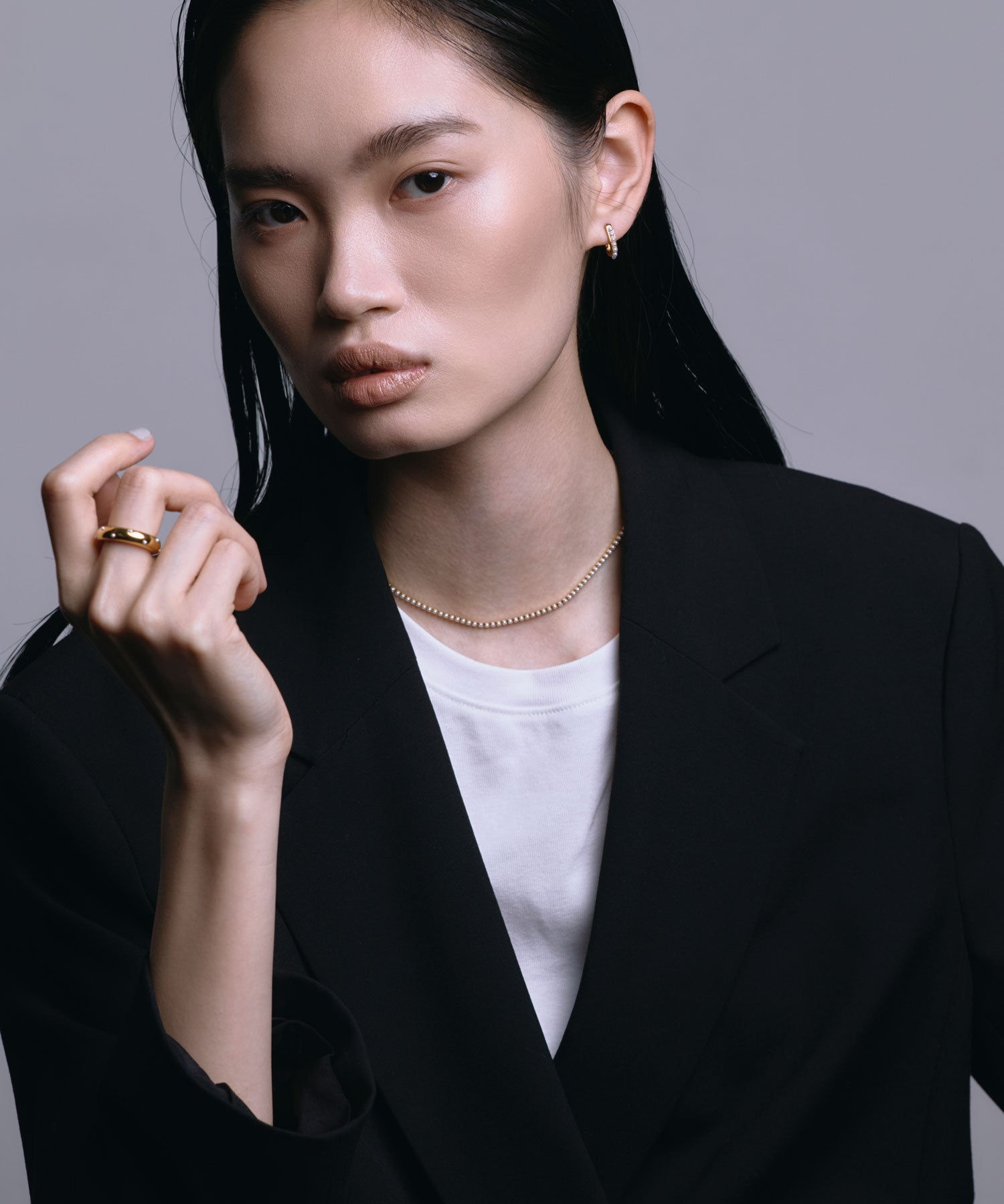 [ゴールド]パールレーンネックレス