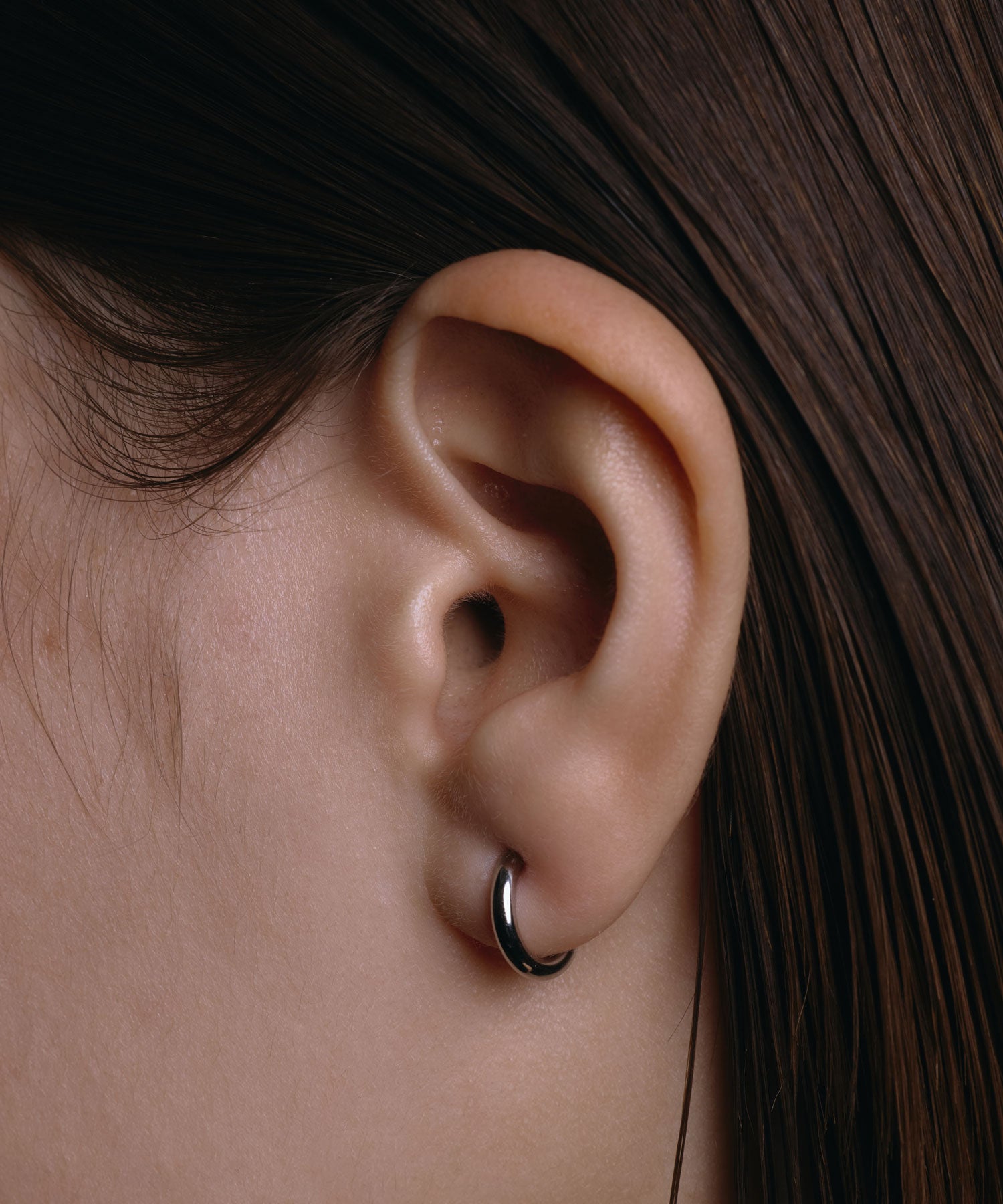 ☆さり☆ フープイヤリング オーダー シルバー]プレーンフープイヤリング 12mm