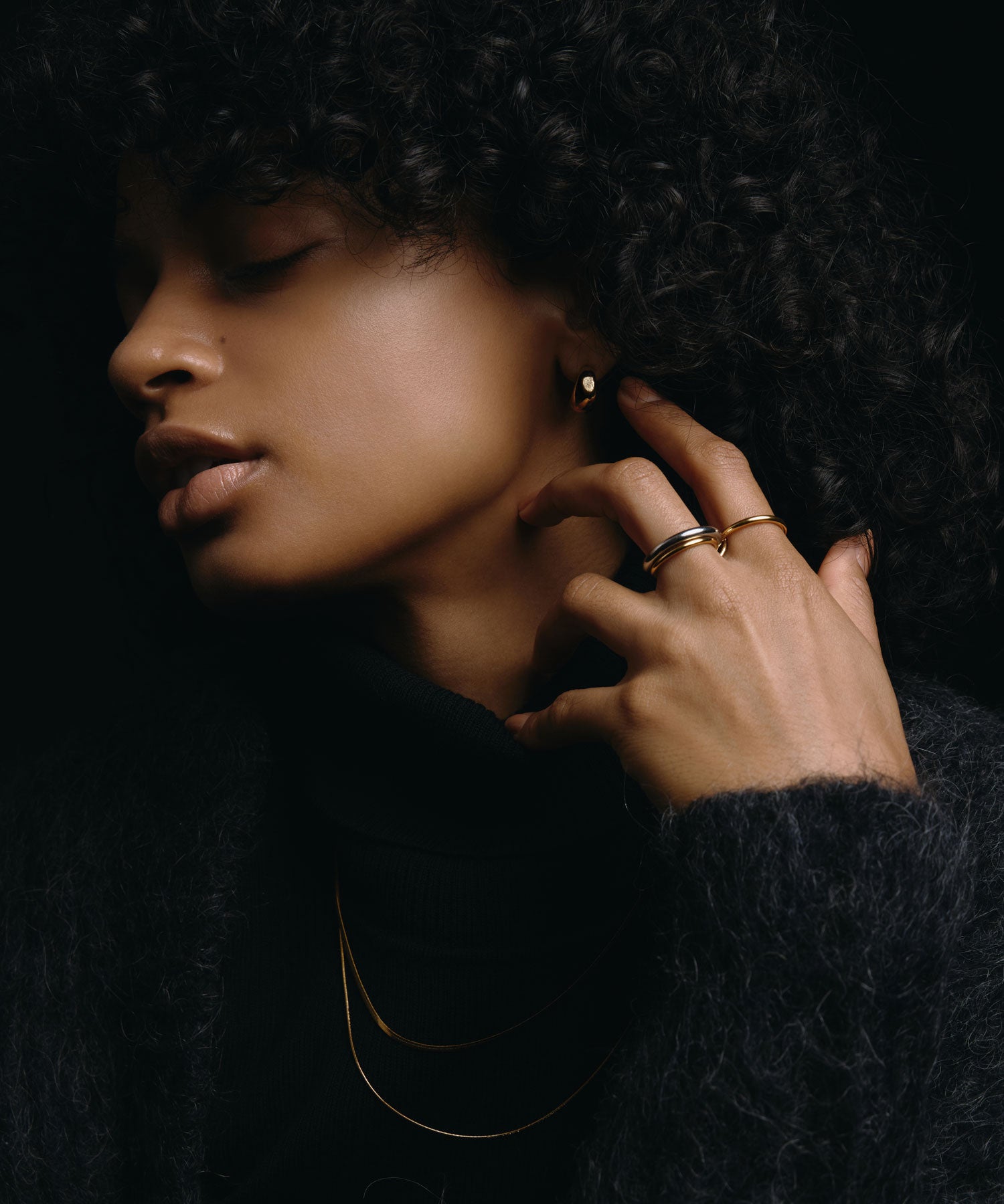 [Gold] Plump Earring