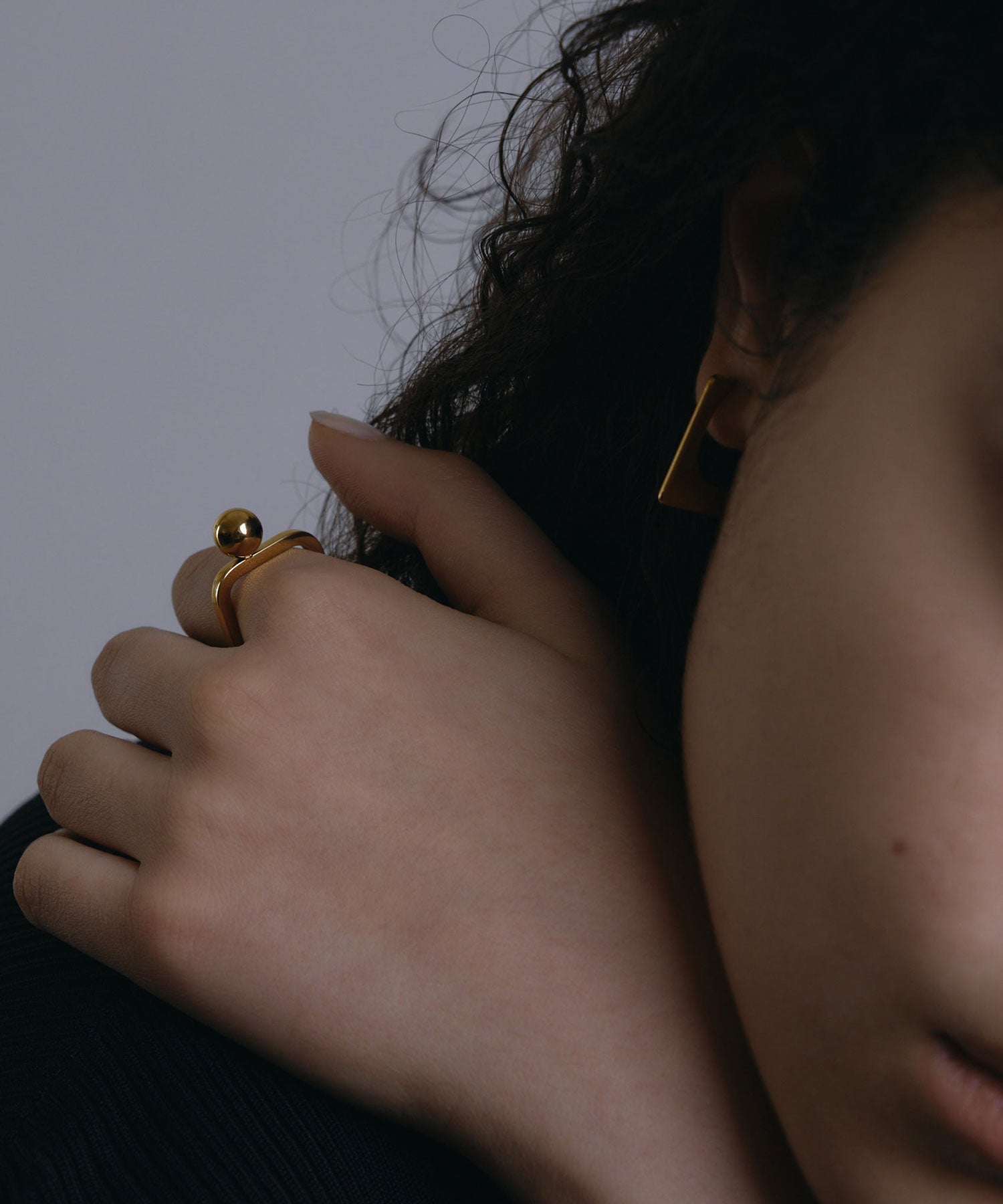 [ゴールド]クオードボールリング