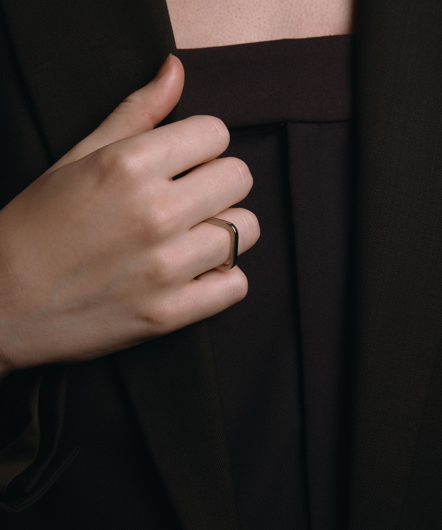 [シルバー]クオードリング