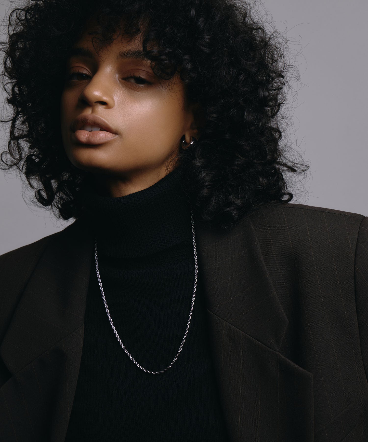 [Silver] Round Clip Earring