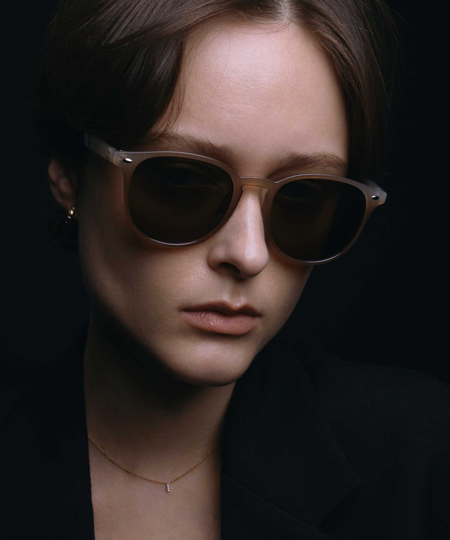 [ベージュ]スリムウェリントン