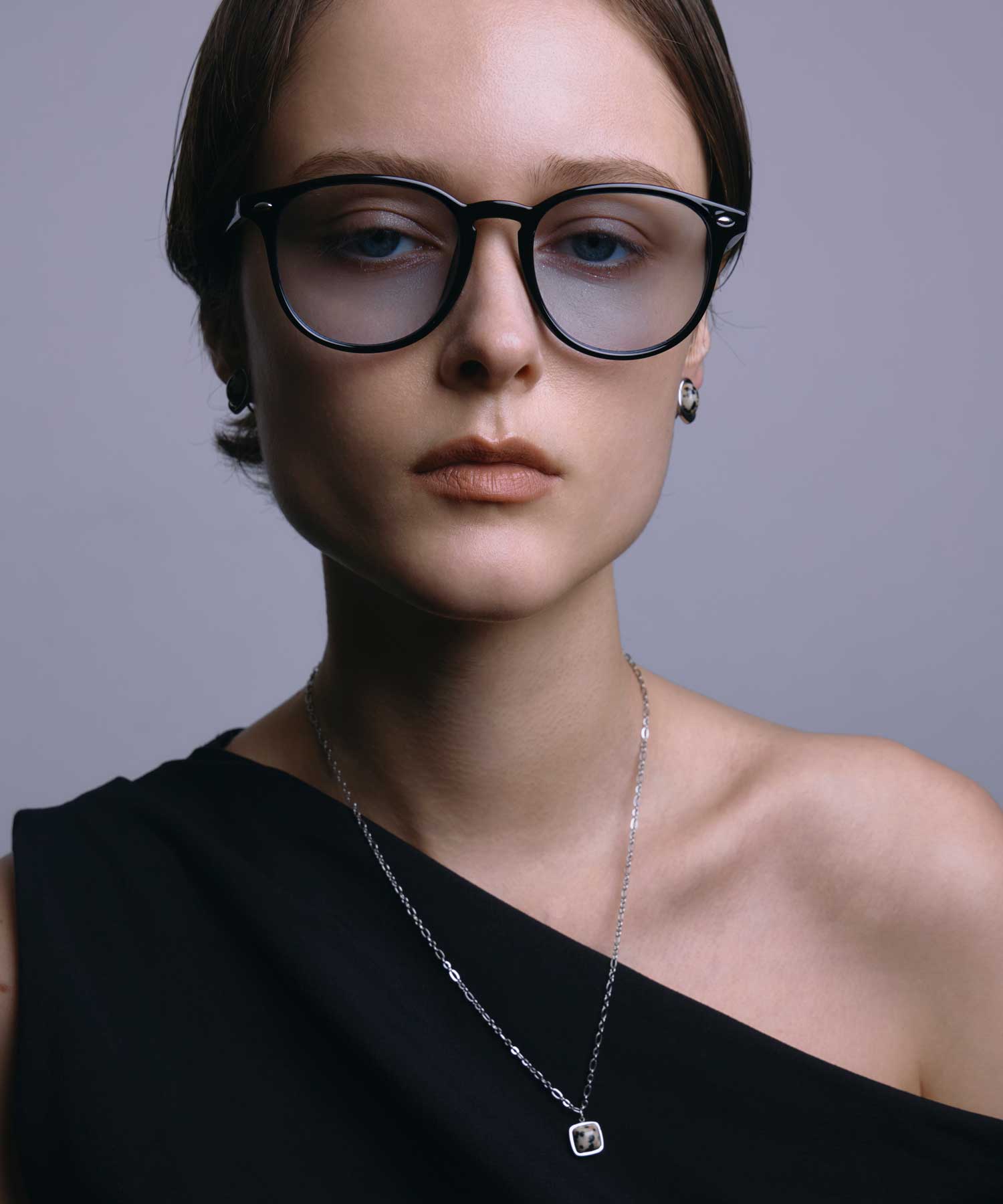 [ブラックxブルー]スリムウェリントン