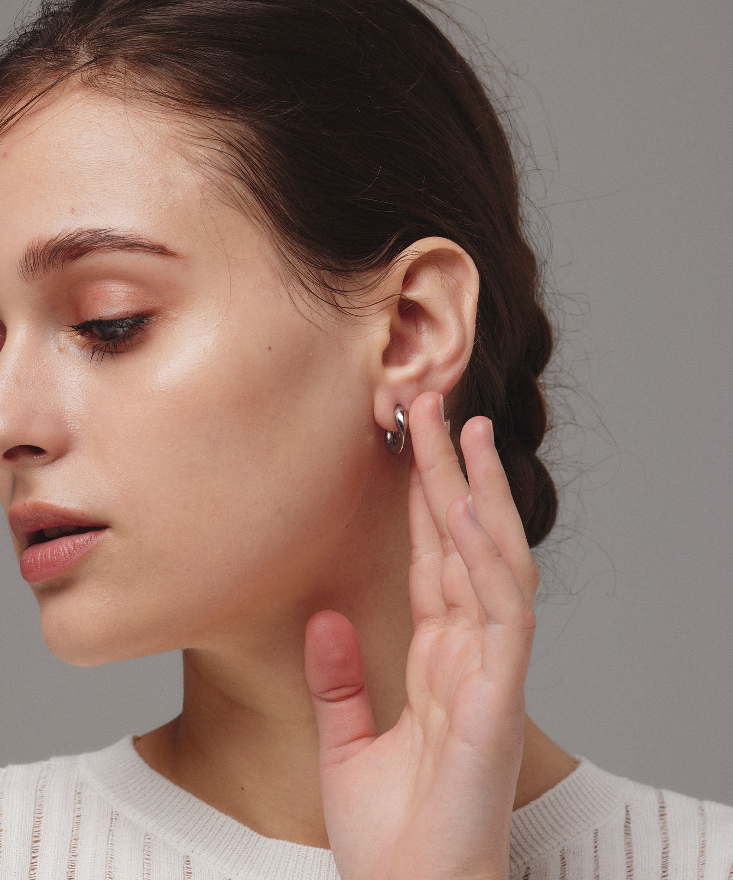 [Silver] Wrist earrings