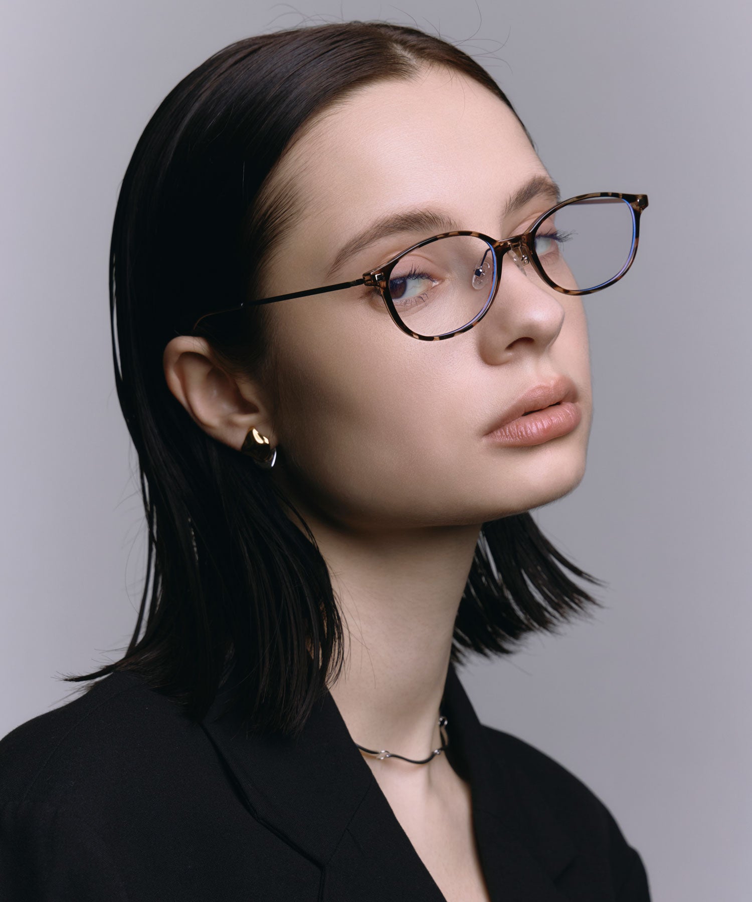 [ブラウン]ソフトスクエアウェリントン