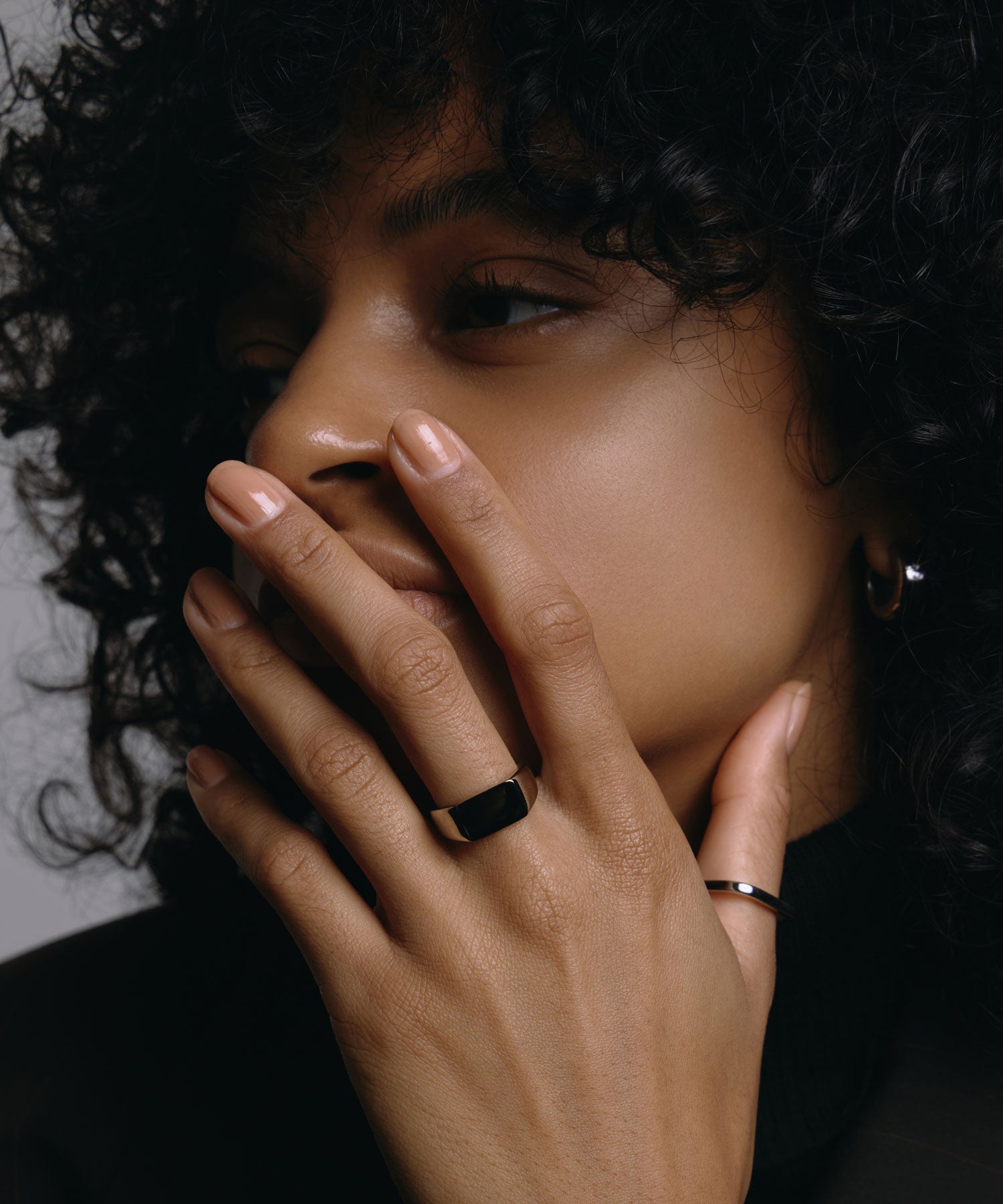 [Silver] Square Ring