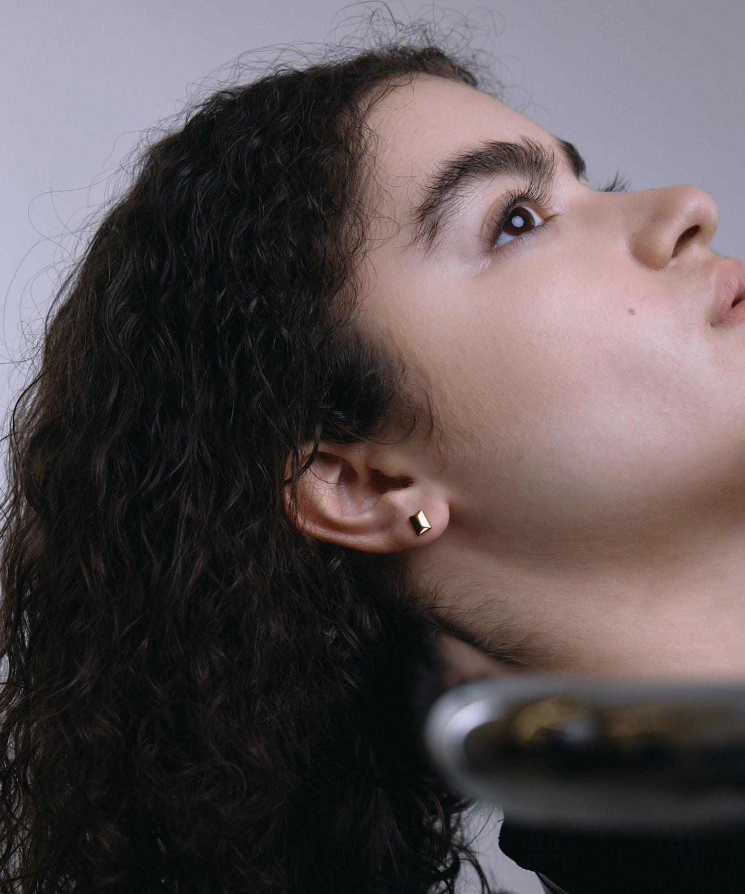 [Gold] Stud earrings