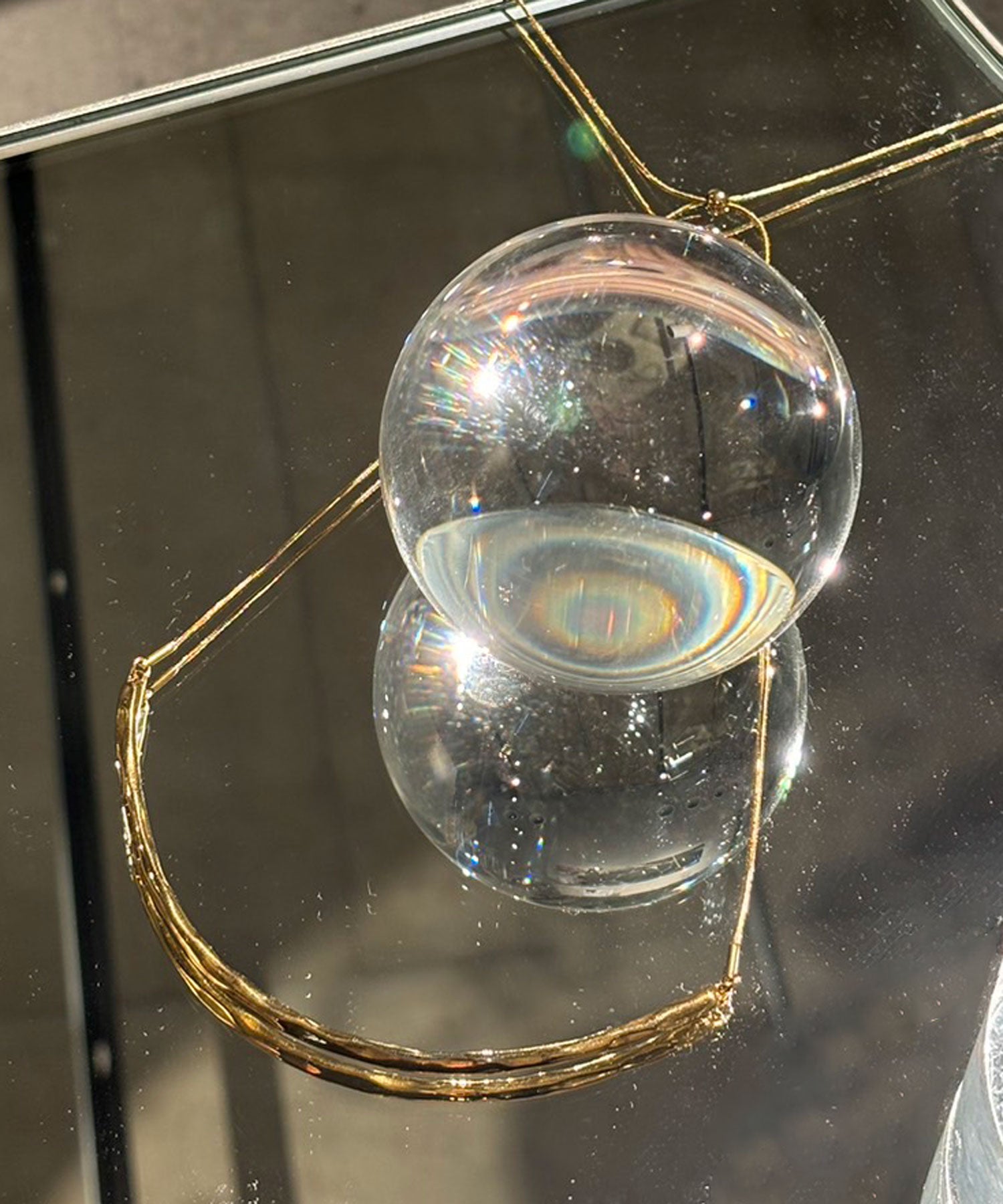 [ゴールド]バンピーチョーカーネックレス