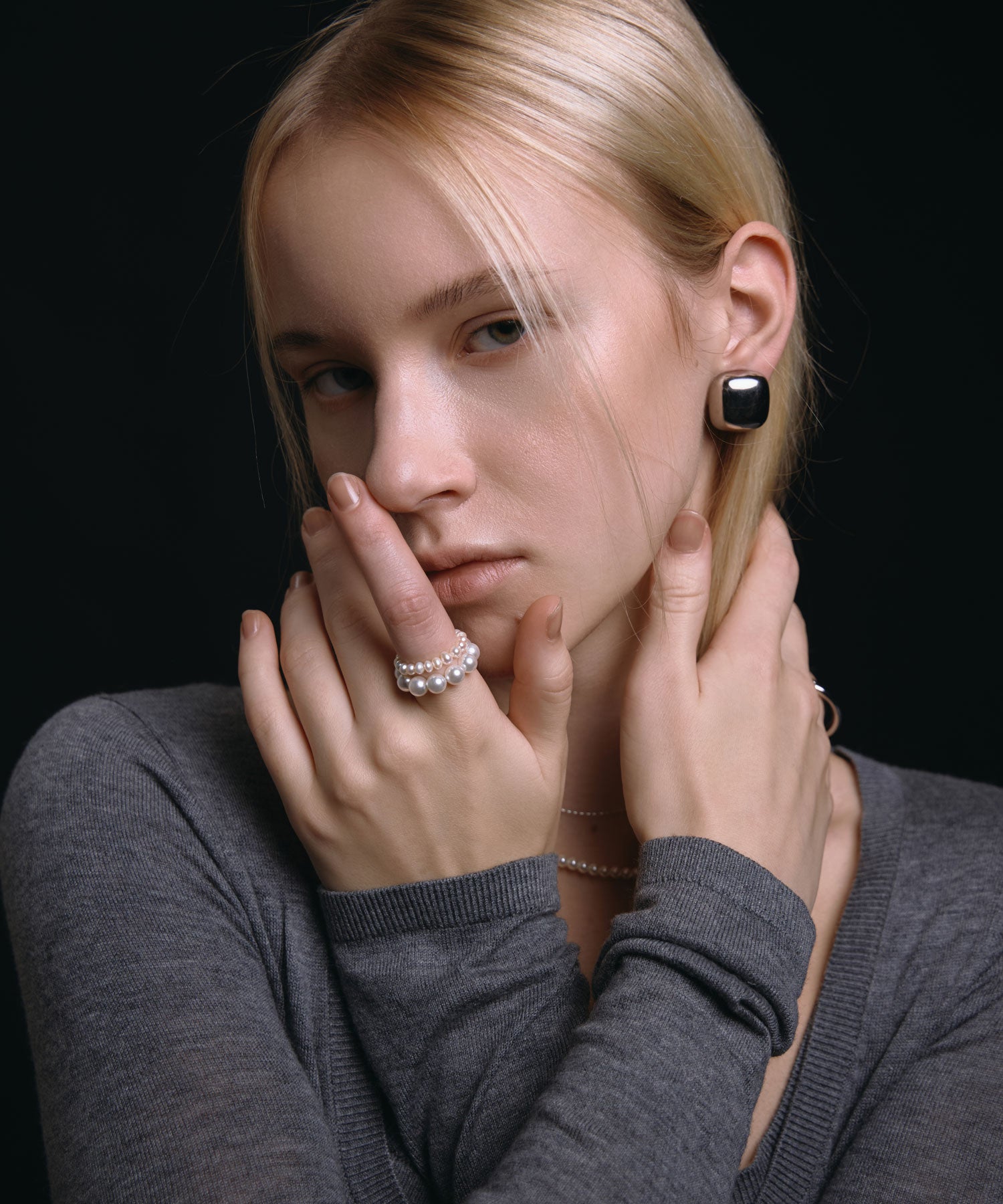 【mame】STEPHEN DWECK  OAKシルバーパールリング mame様専用】STEPHEN DWECK OAKシルバーパールリング - メルカリ