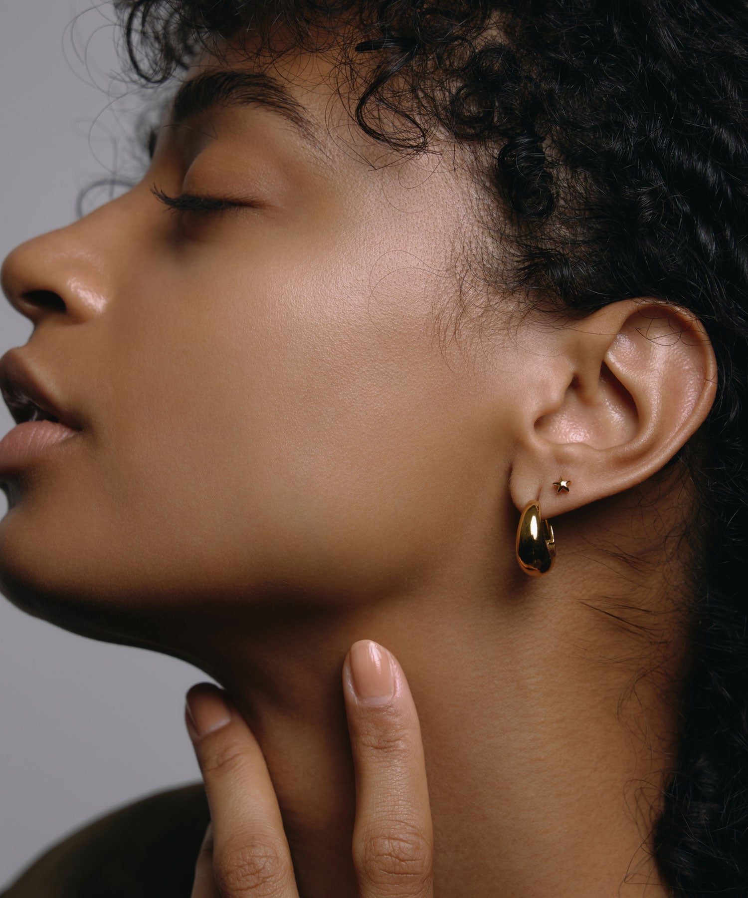 [Gold] Tinker Star Earrings