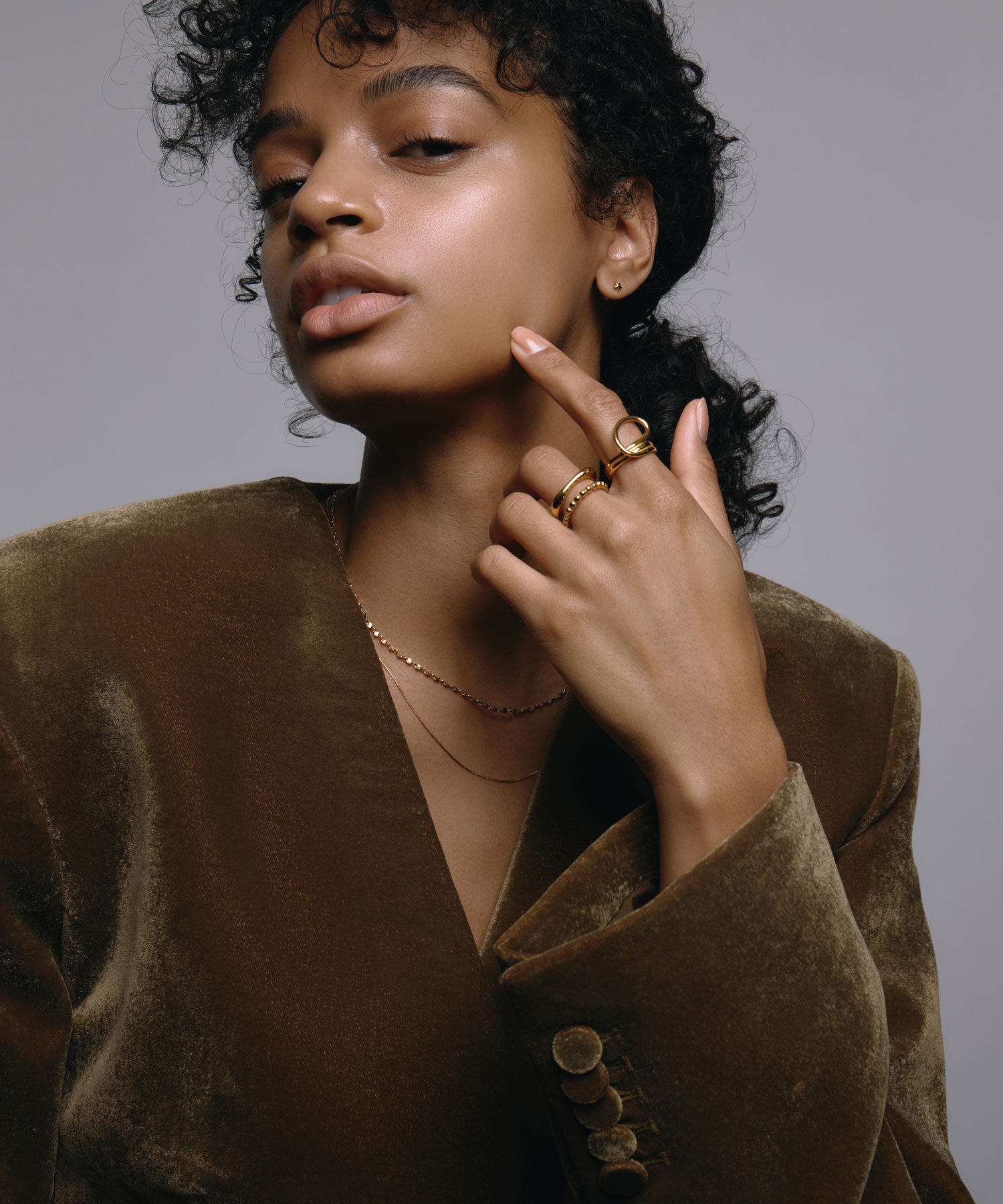 [Gold] Tinker Star Earrings