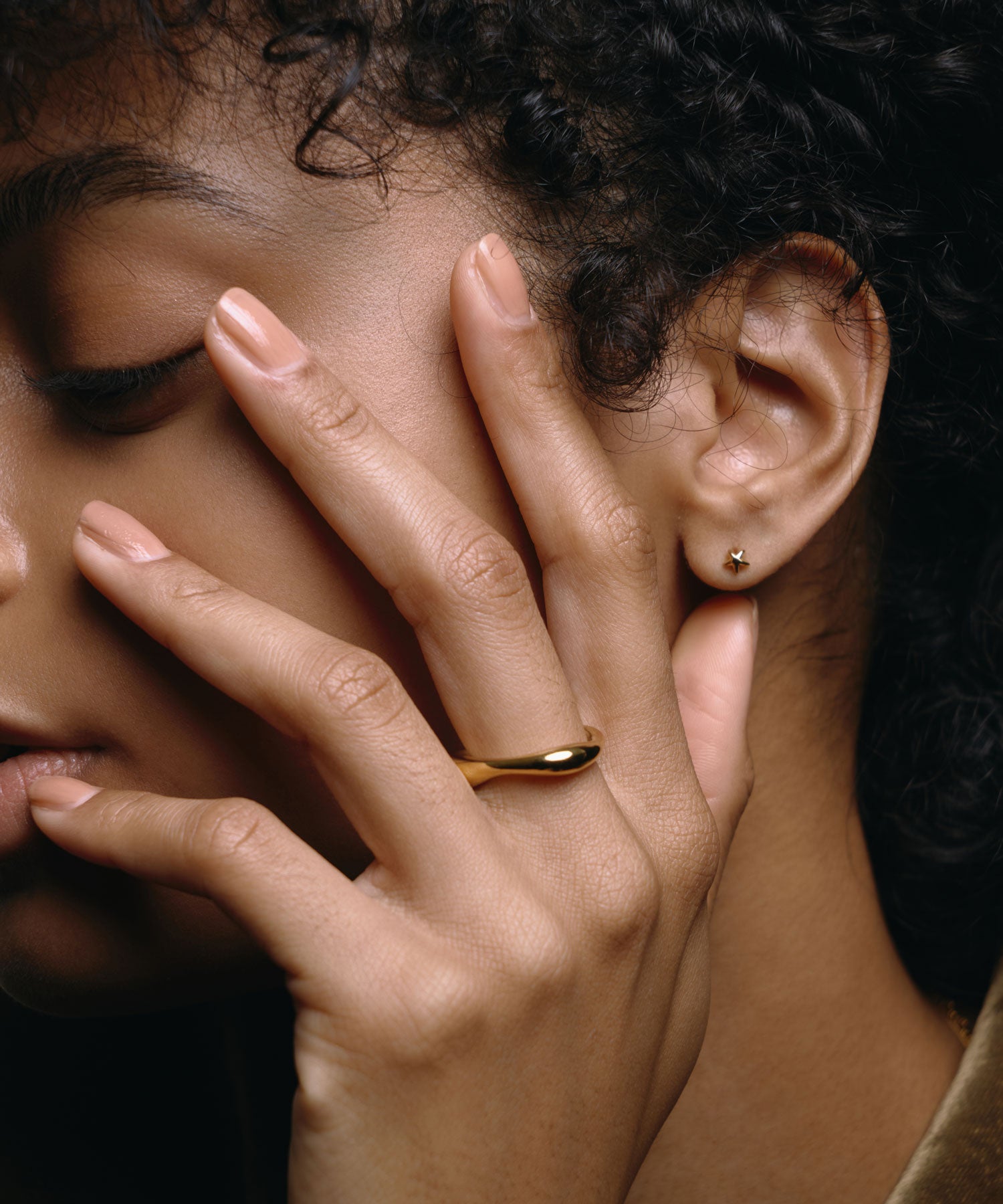 [Gold] Tinker Star Earrings