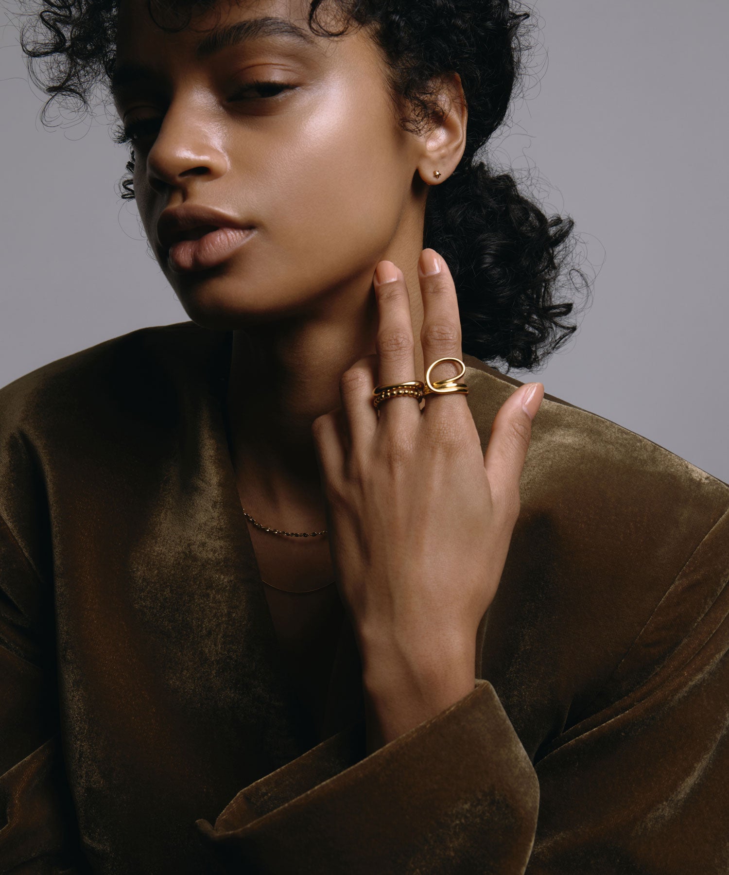 [Gold] Tinker Star Earrings