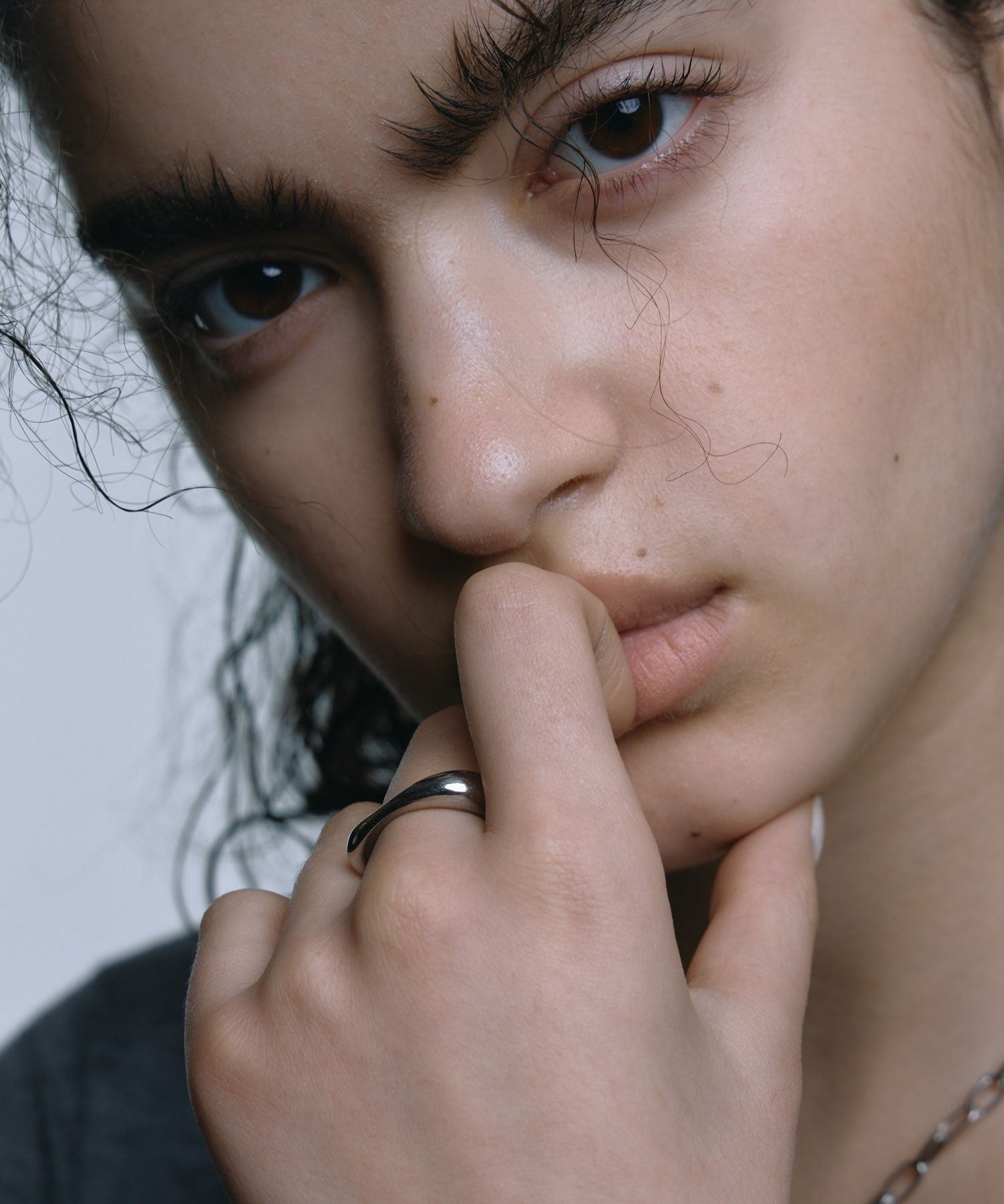 【部分預約販售（預計5月中旬出貨）】[銀色]三角戒指